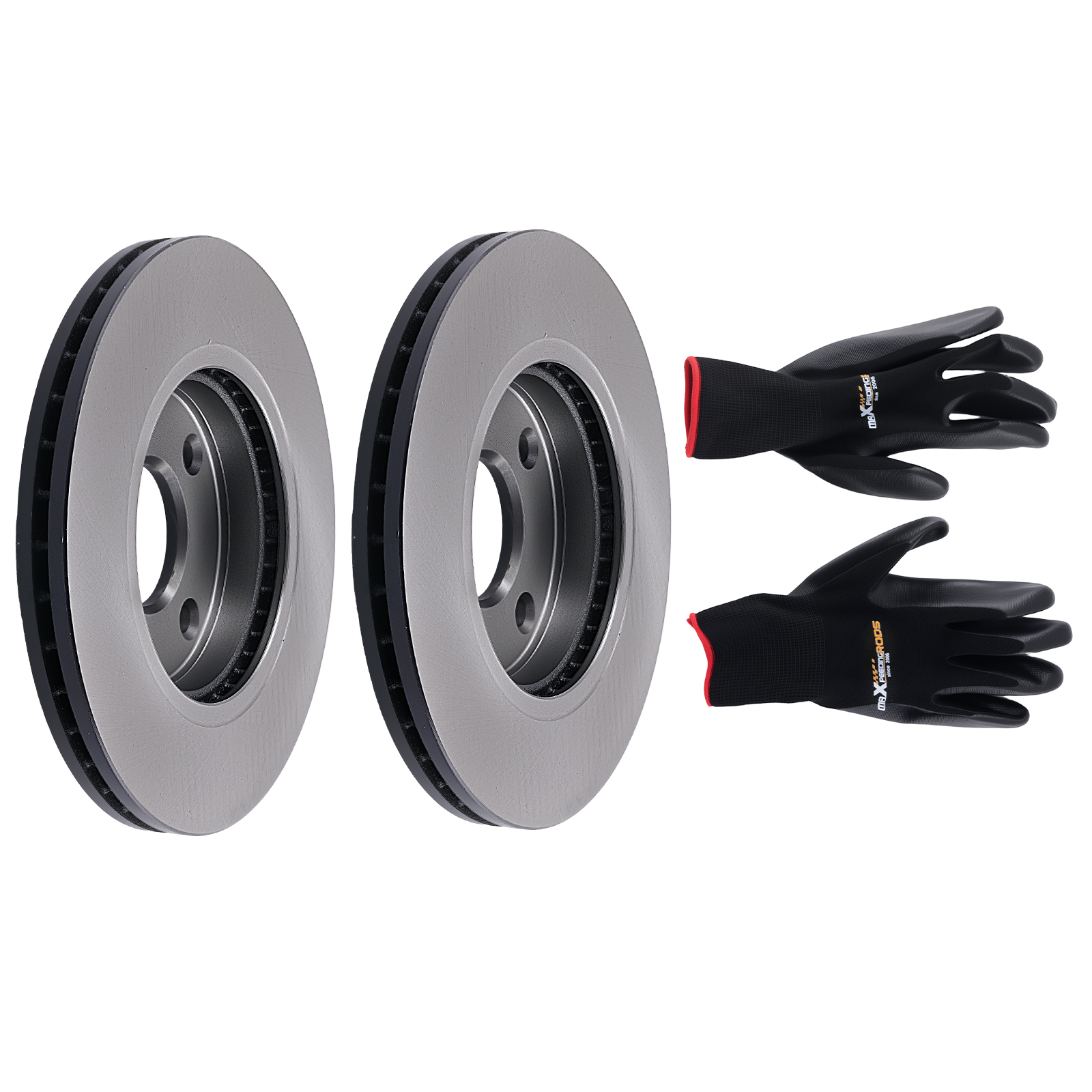 2 Disques Frein Avant 258mm for Ford Fiesta VI 1.4L 1.6L 2008-2017