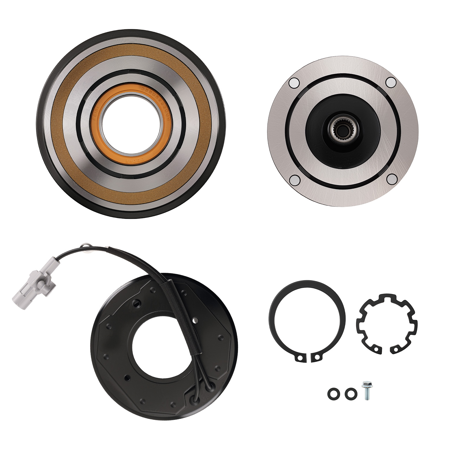 Klimakompressor Magnetkupplung For BMW E84 E61 E60 E91 E92 E90 E82 64526987862