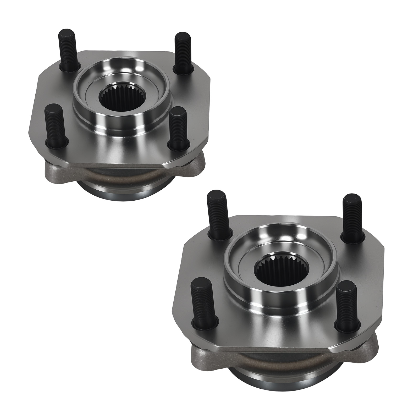 2x Front Wheel Hub Assembly for Nissan Sentra 2.0L 2007 2008-2012 513299 4-Bolt