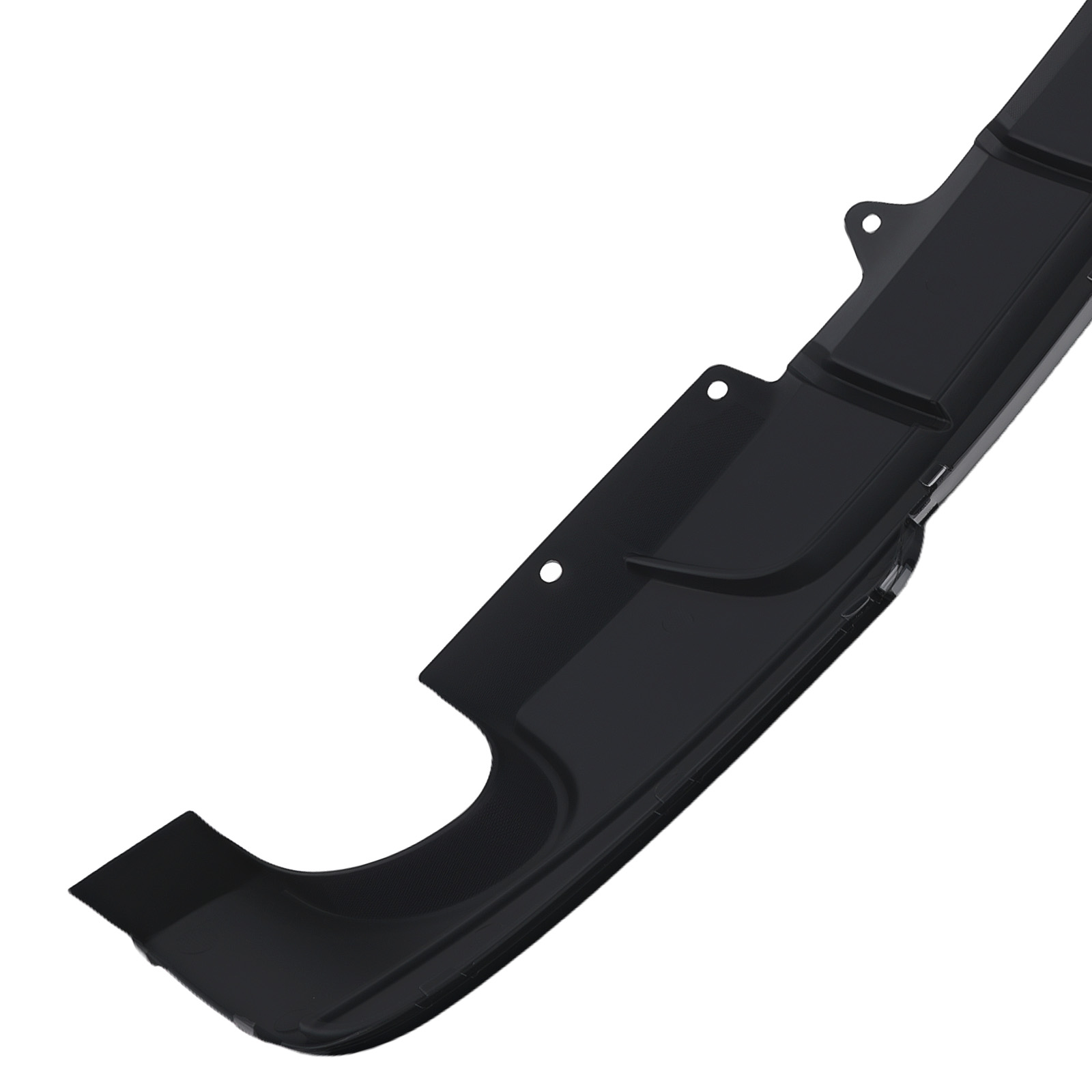 Glossy Black Rear Lip Diffuser for BMW F10 F11 5 Series M Sport 10-2016 Bumper