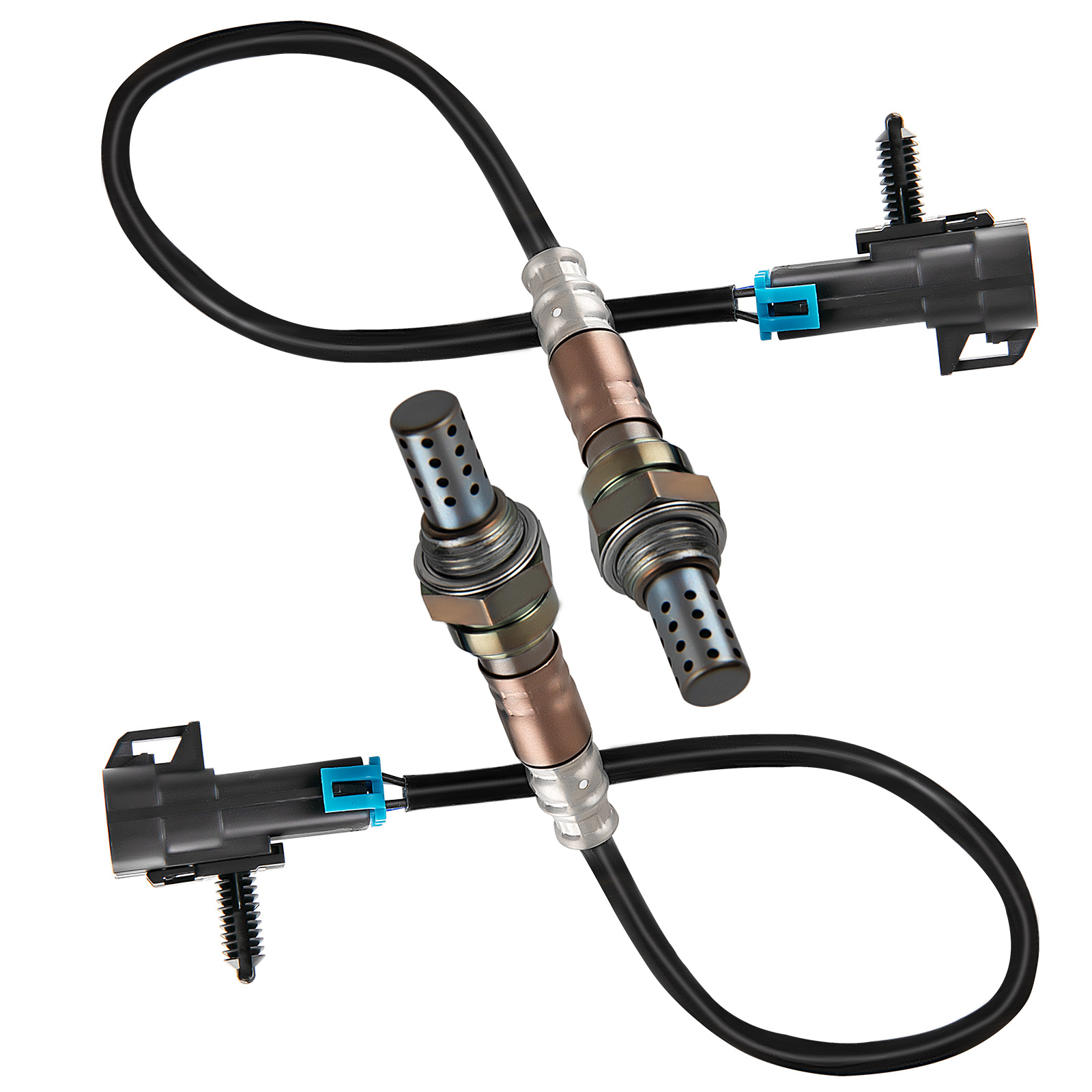 2x Oxygen O2 Sensor Kit for Chevrolet C1500 Suburban V8 5.7L 1996-1999 234-4018