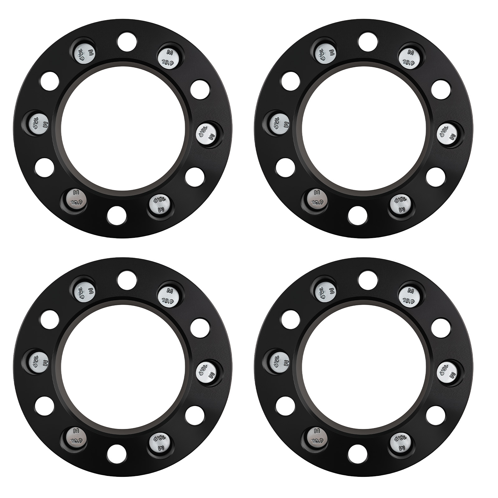 Billet Aluminum Wheel Spacers for Isuzu Rodeo Trooper 6x139.7mm M12x1.5 50.8mm