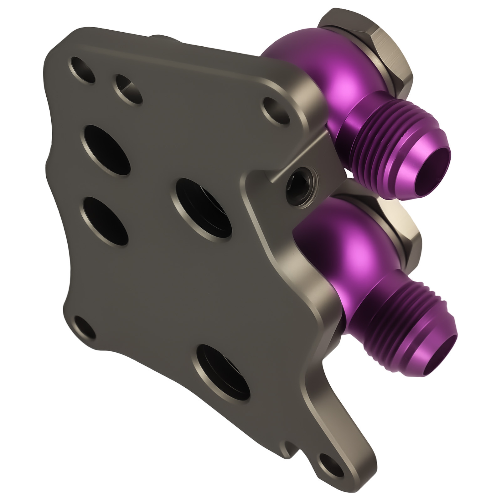 AN10 Adapter Ölkühler for BMW MINI Cooper R55 R56 R60 N14 N18 1.6T Motor