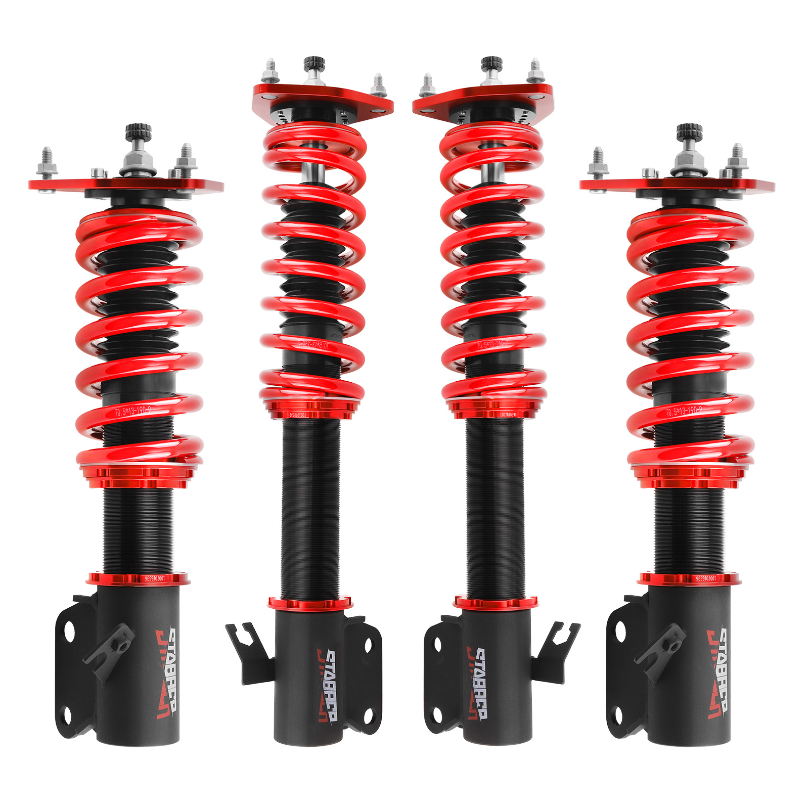 STABBER Coilovers 24 Way Adjustable Suspension Fit SUBARU IMPREZA WRX 2002-2007