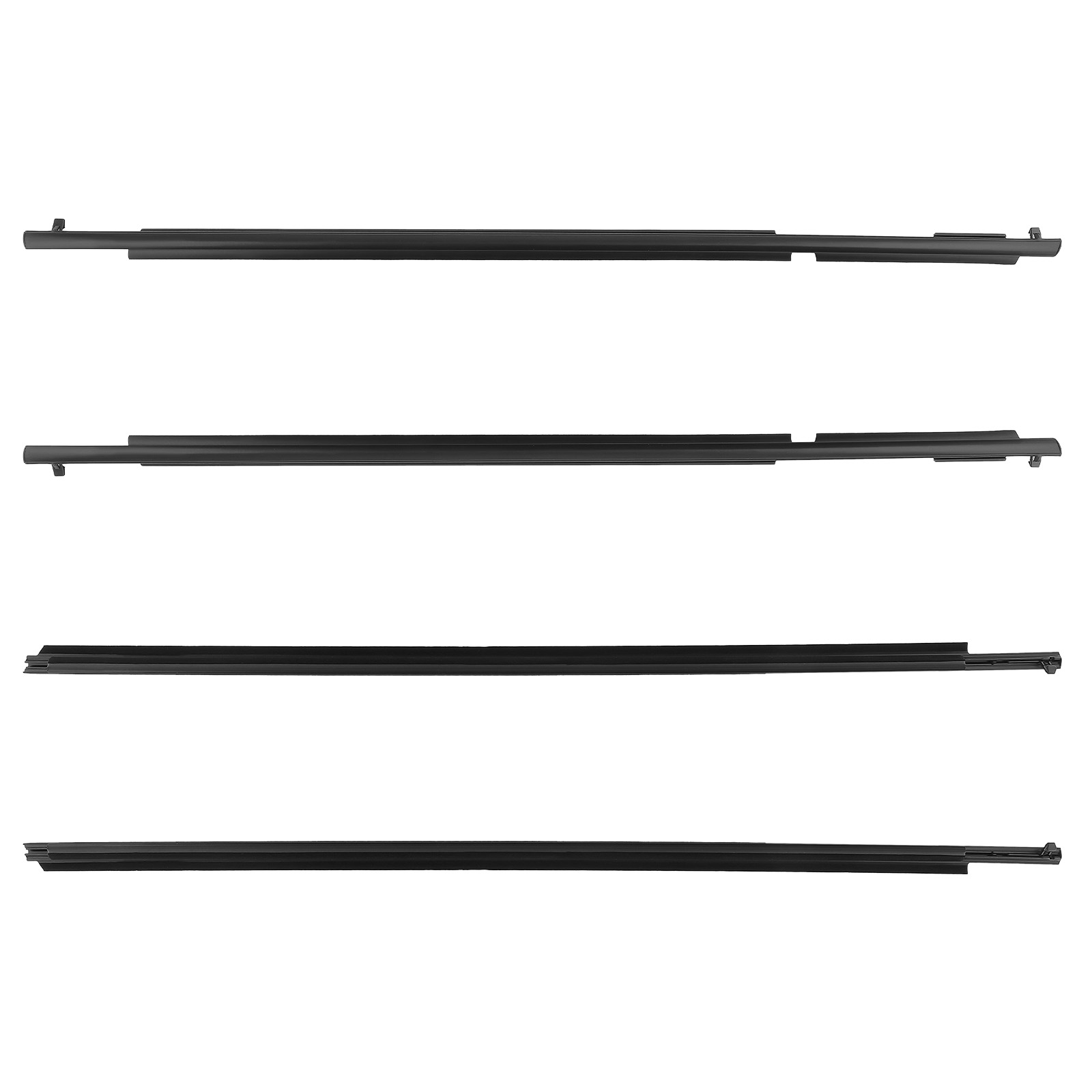 Door Belt Weatherstrip Rubber Seal Set for Toyota 4Runner 2010-2024 75712-35011