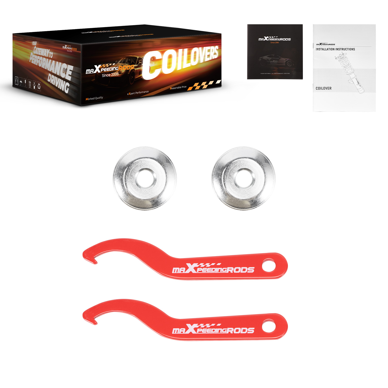 Réglable Amortisseurs coilover spring ressort for Honda Accord VI Acura berline