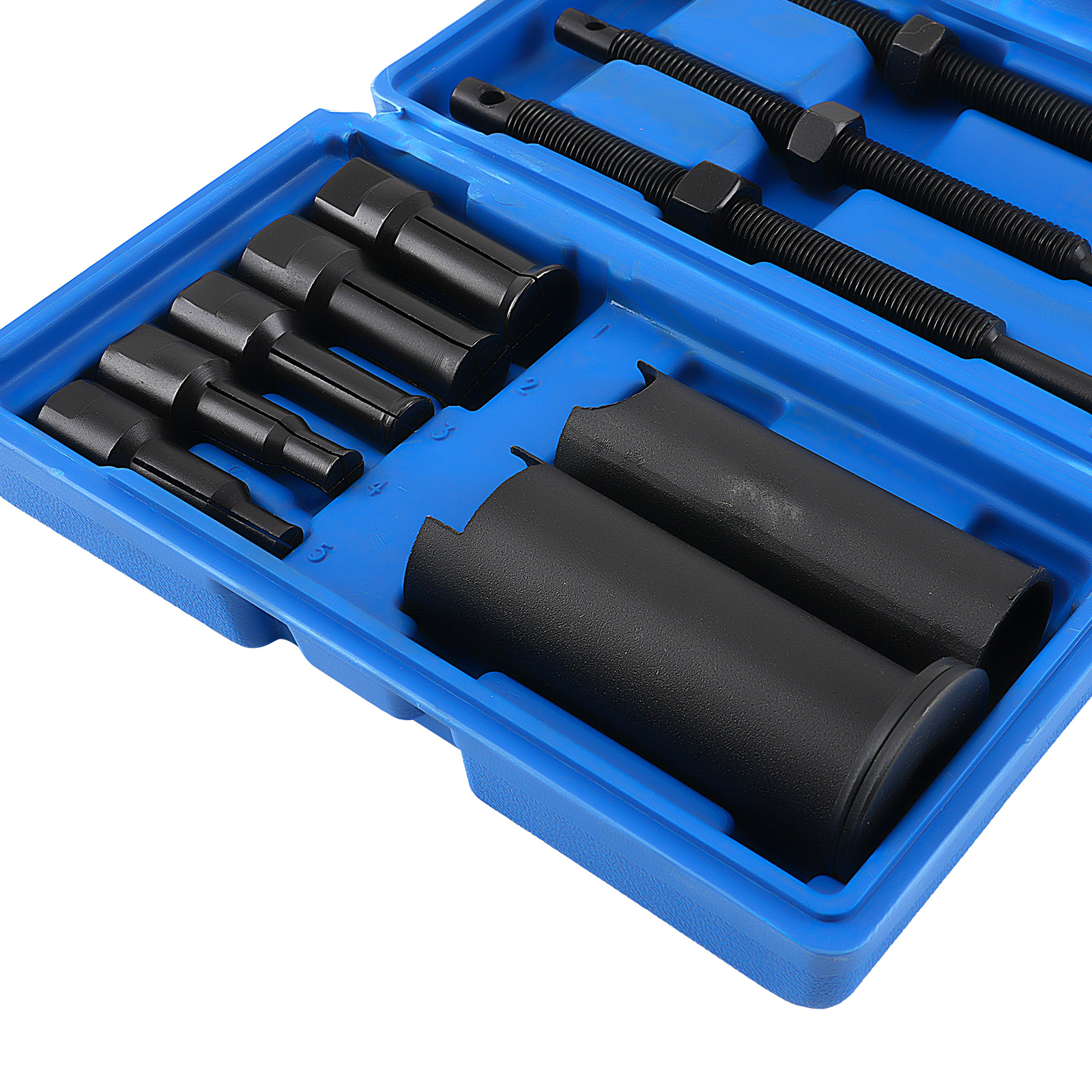 Auto Motorcycle Hub Puller Tool for Bearing 9-23mm Carbon Steel 5 Clamps