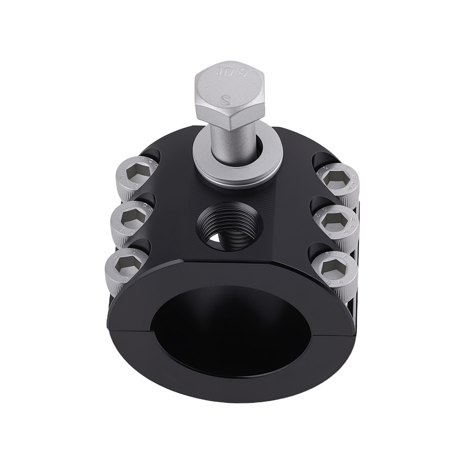 Front Steering Damper Bracket for Jeep Wrangler JL JLU JT 2018-2025 Steel Black