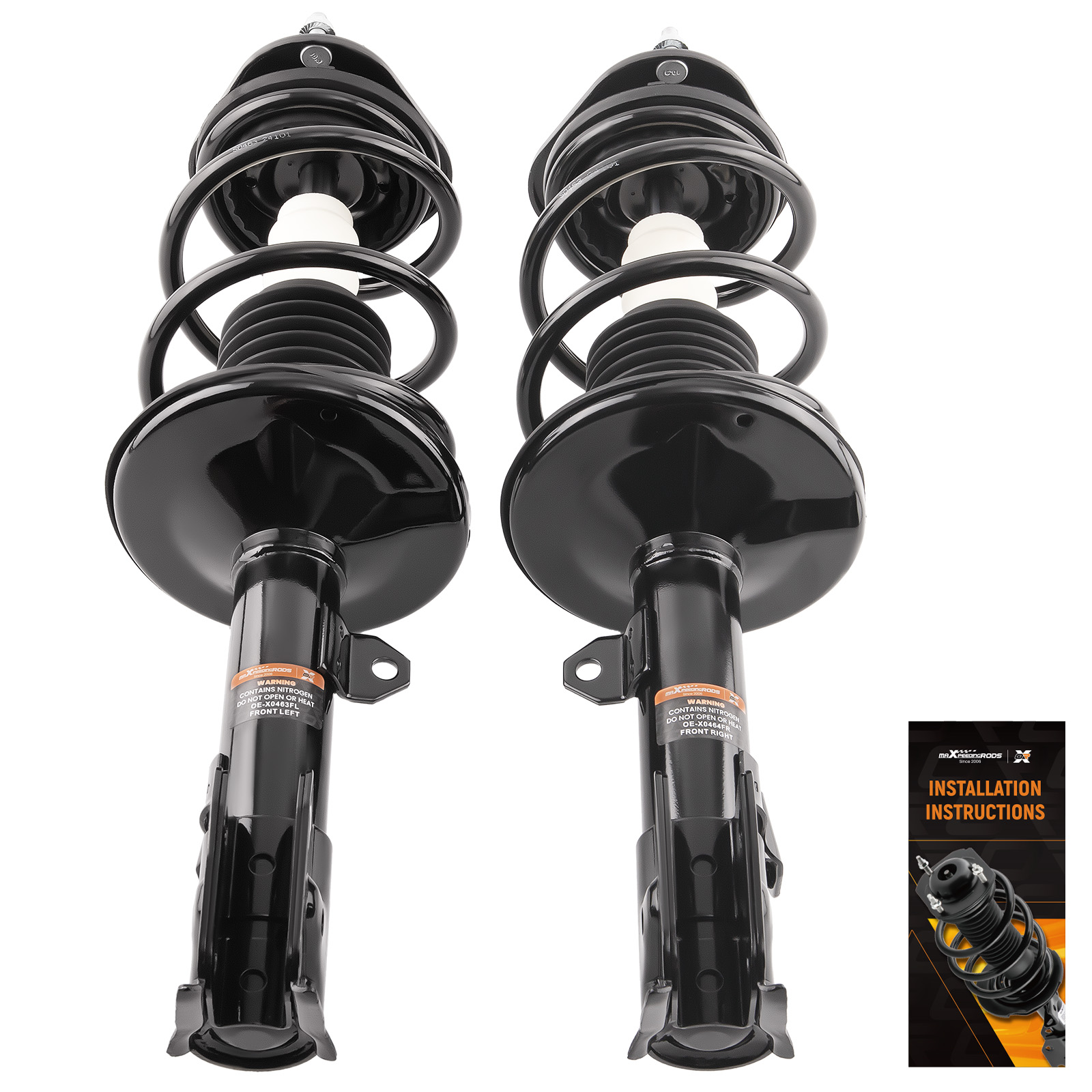 Front Strut w/ Coil Spring Assembly For 2009-2013 Toyota Corolla Matrix 572597