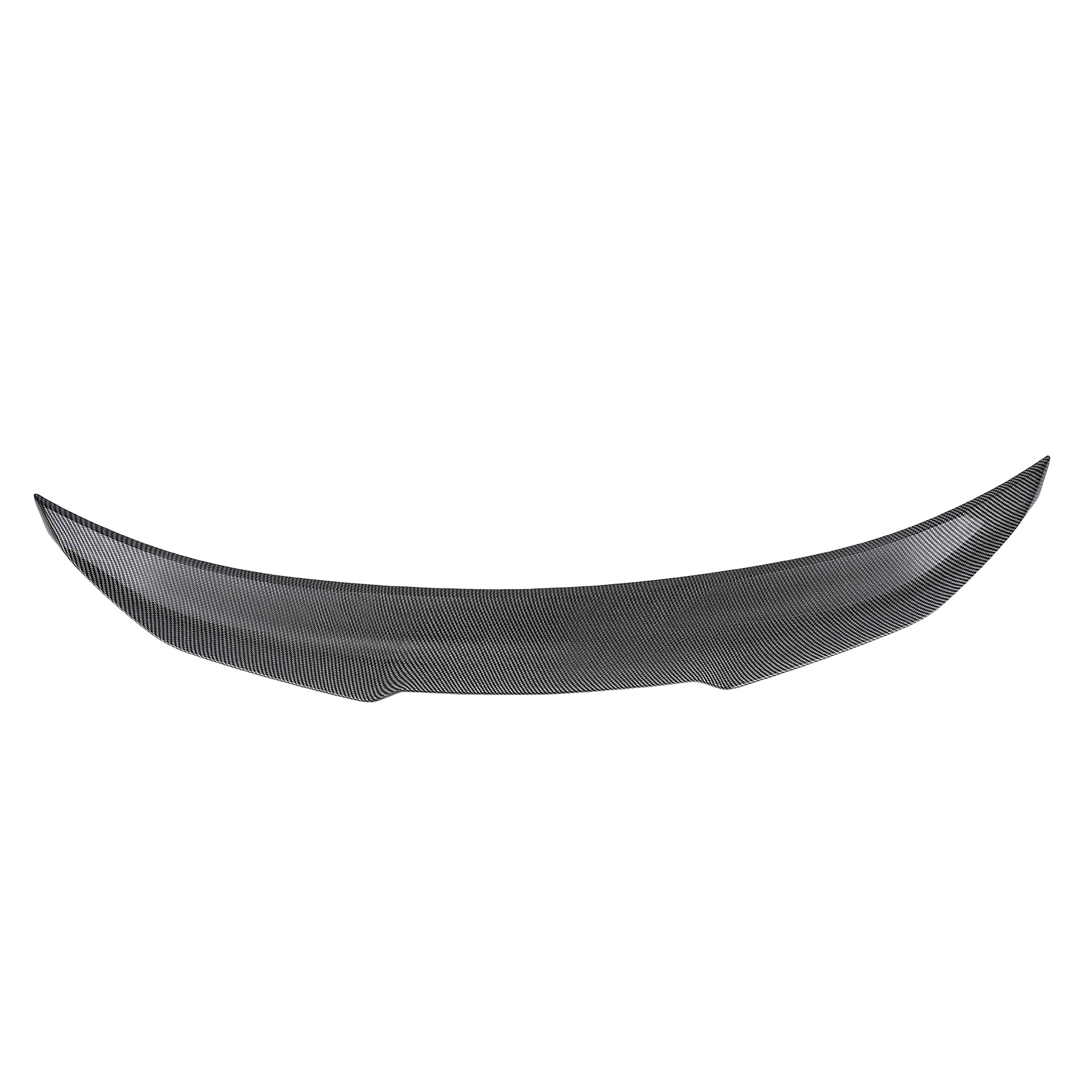 ABS Rear Wing Spoiler Carbon fit for Infiniti Q50 14-24 PSM Style Black Painted