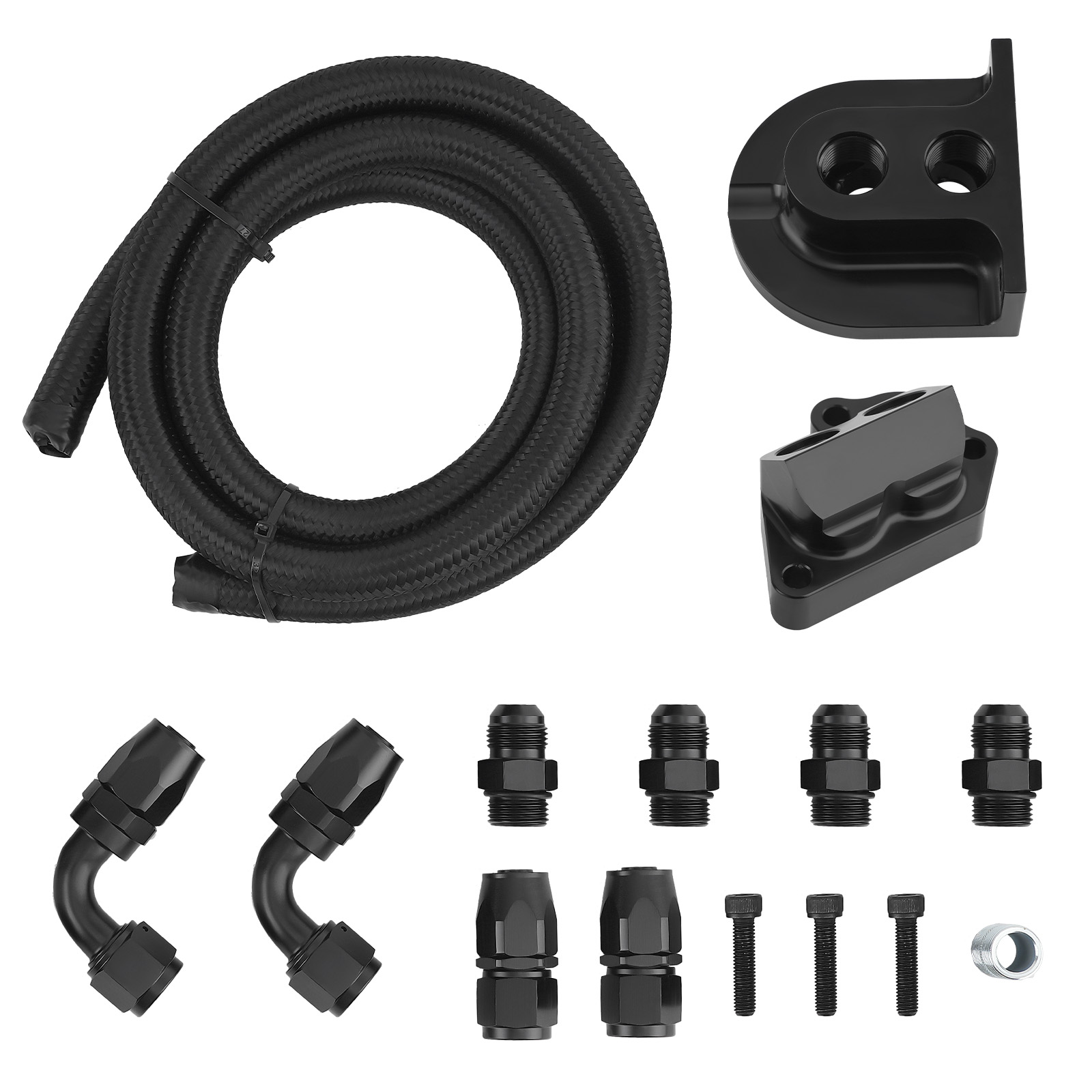 New Front Oil Filter Relocation Kit for Ford Mustang F150 11-2023 5.0 / 5.2 V8