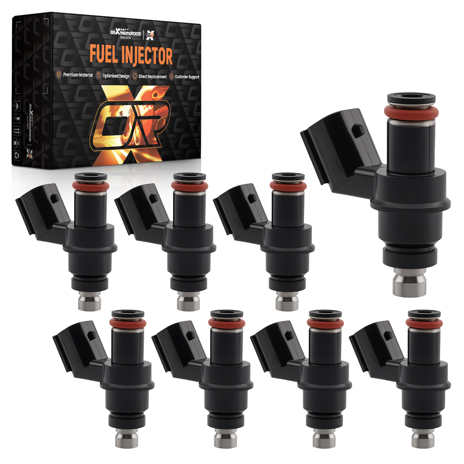 8X Fuel Injectors for Suzuki GSX-R1000 2007-2008 B-KING GSX1300BKA 2008-2009