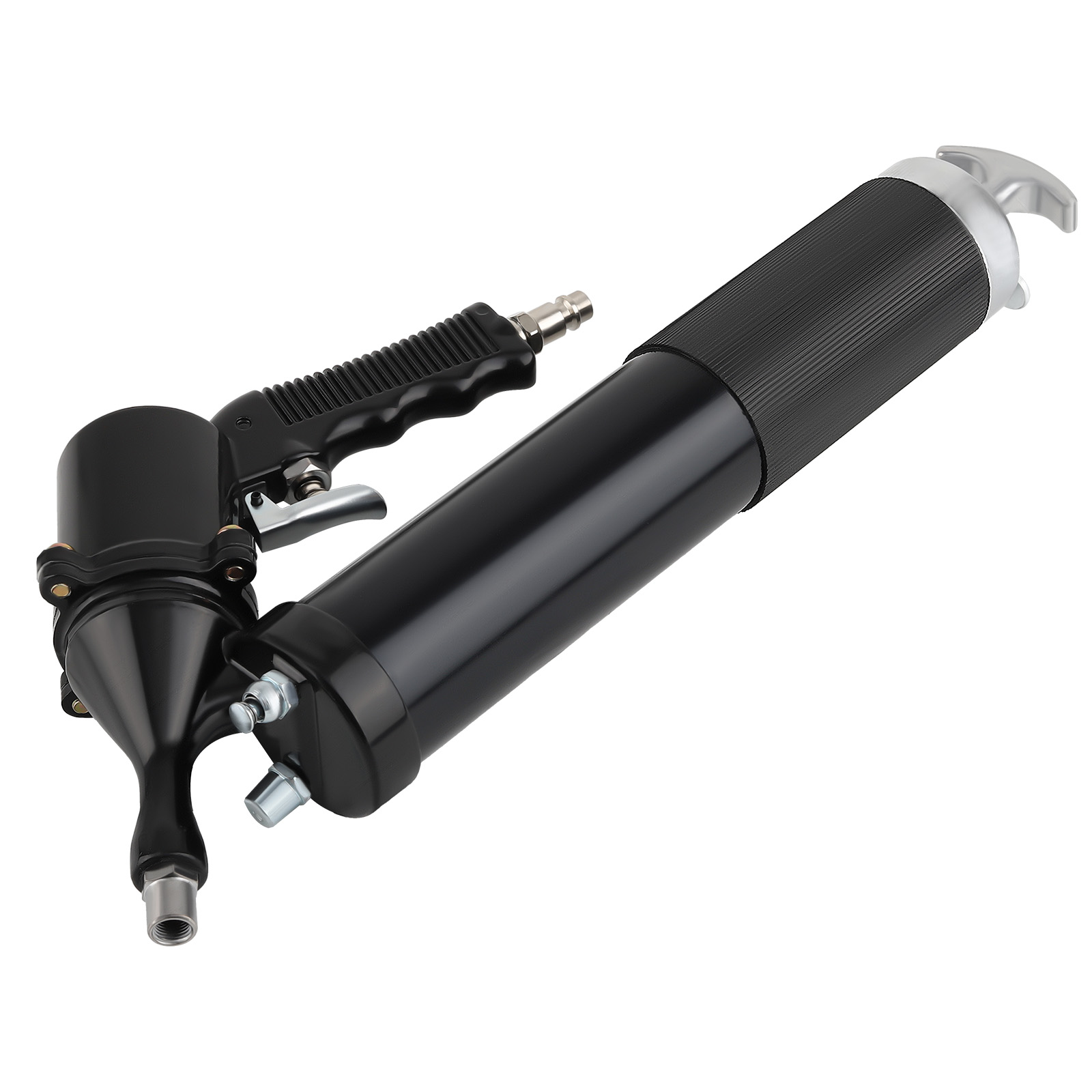 Heavy Duty Pneumatic Grease Gun with 14 oz 6000PSI Air Operated Grease Gun