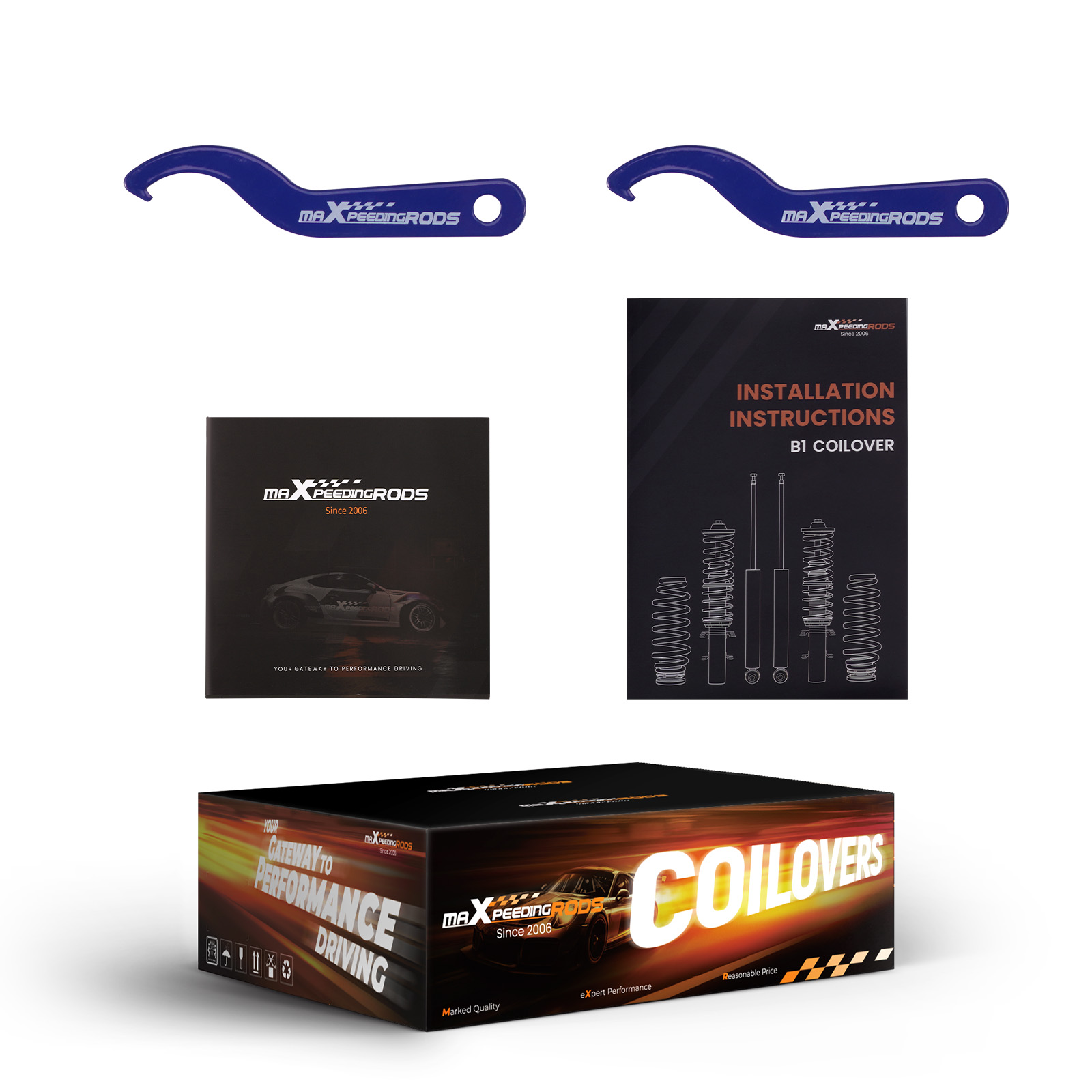 Gewindefahrwerk Sportfahrwerk for BMW 5er E39 Lowering Coilovers Shocks Struts