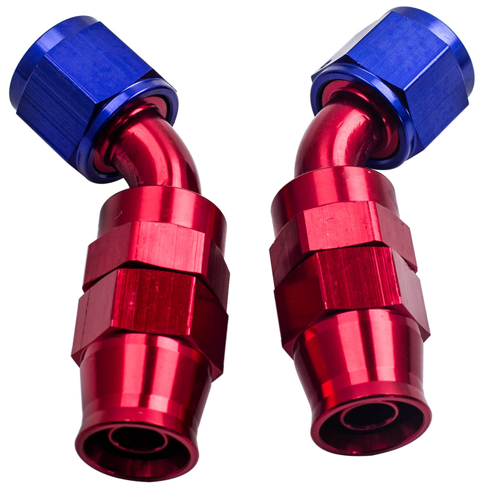 20FT AN8 AN-8 Carburant Tuyau Raccord d'extrémité de tuyau Carburant Ligne Kit