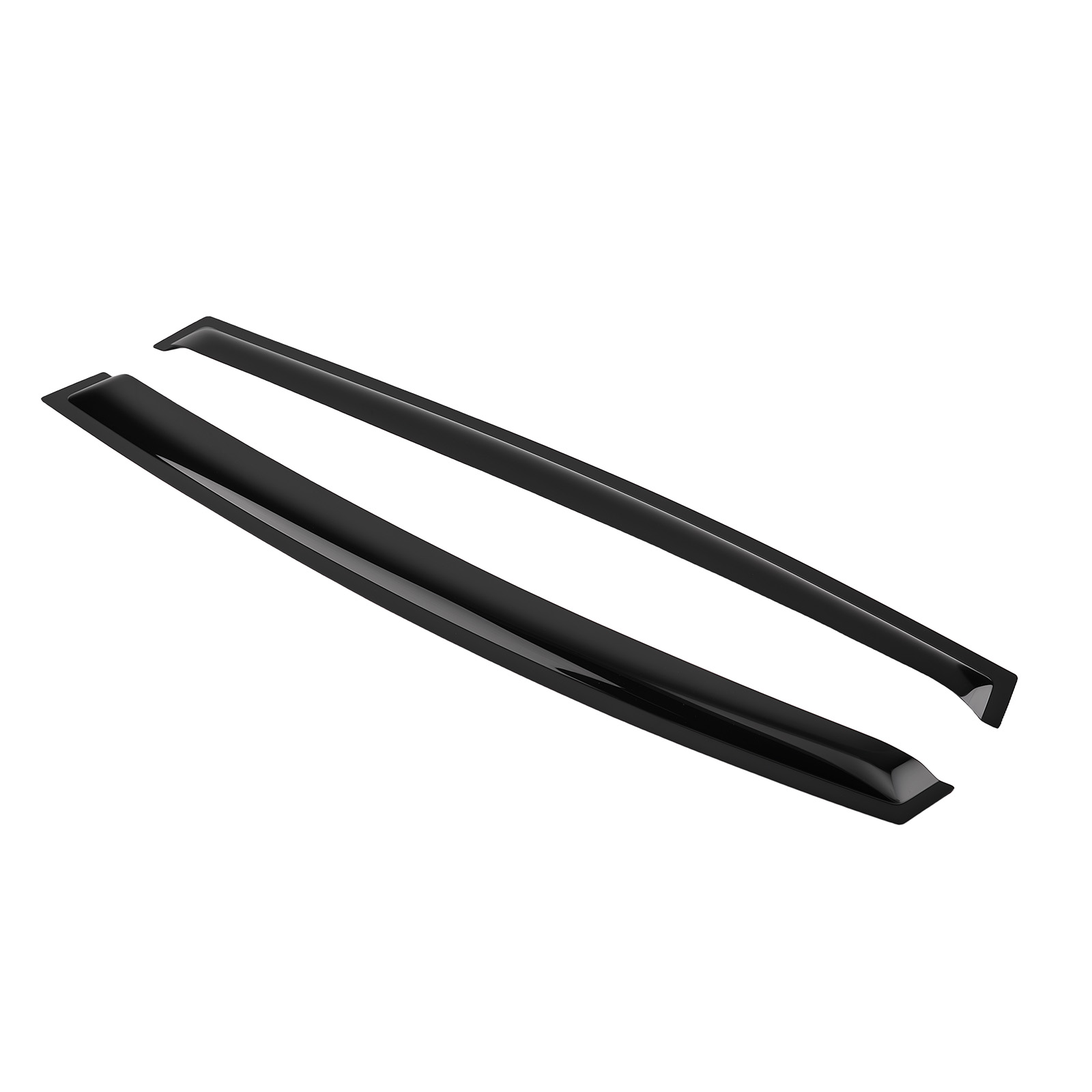 4PCS Window Rain Guard Deflectors for KIA RIO K2 SEDAN 2011-2017 Black