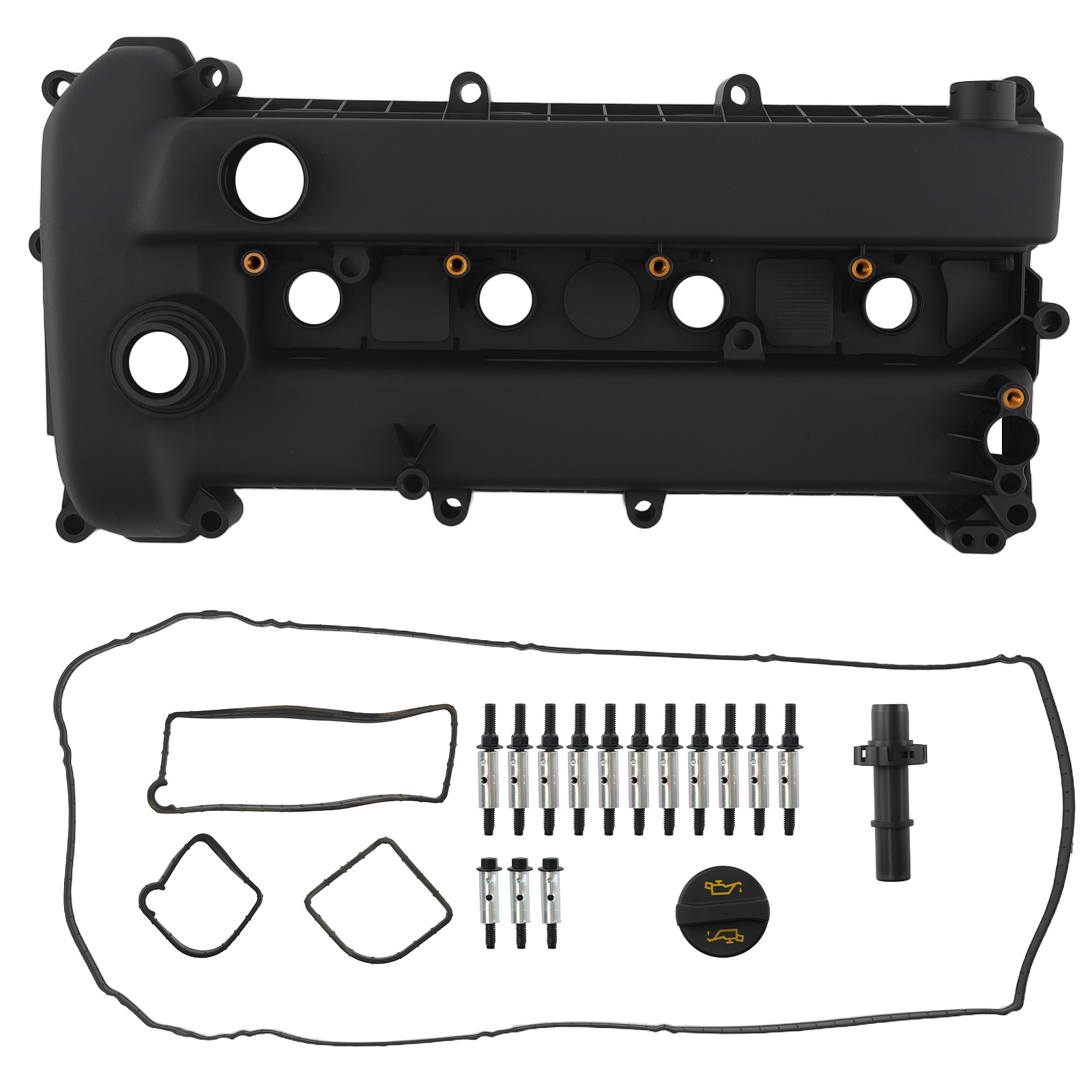 Engine Valve Cover w/Gasket for Mazda 3 5 6 CX-7 2009-2015 2.0L L502-10-210E
