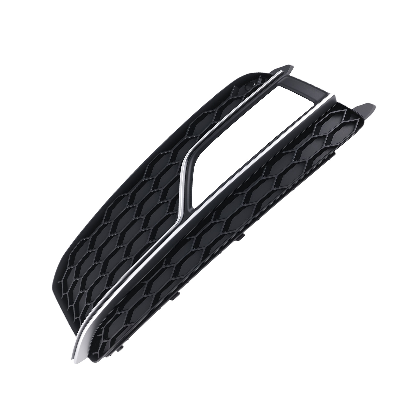 Pair Front Bumper Fog Light Grille Cover for Audi A5 S5 2013-2016 8T0807681K
