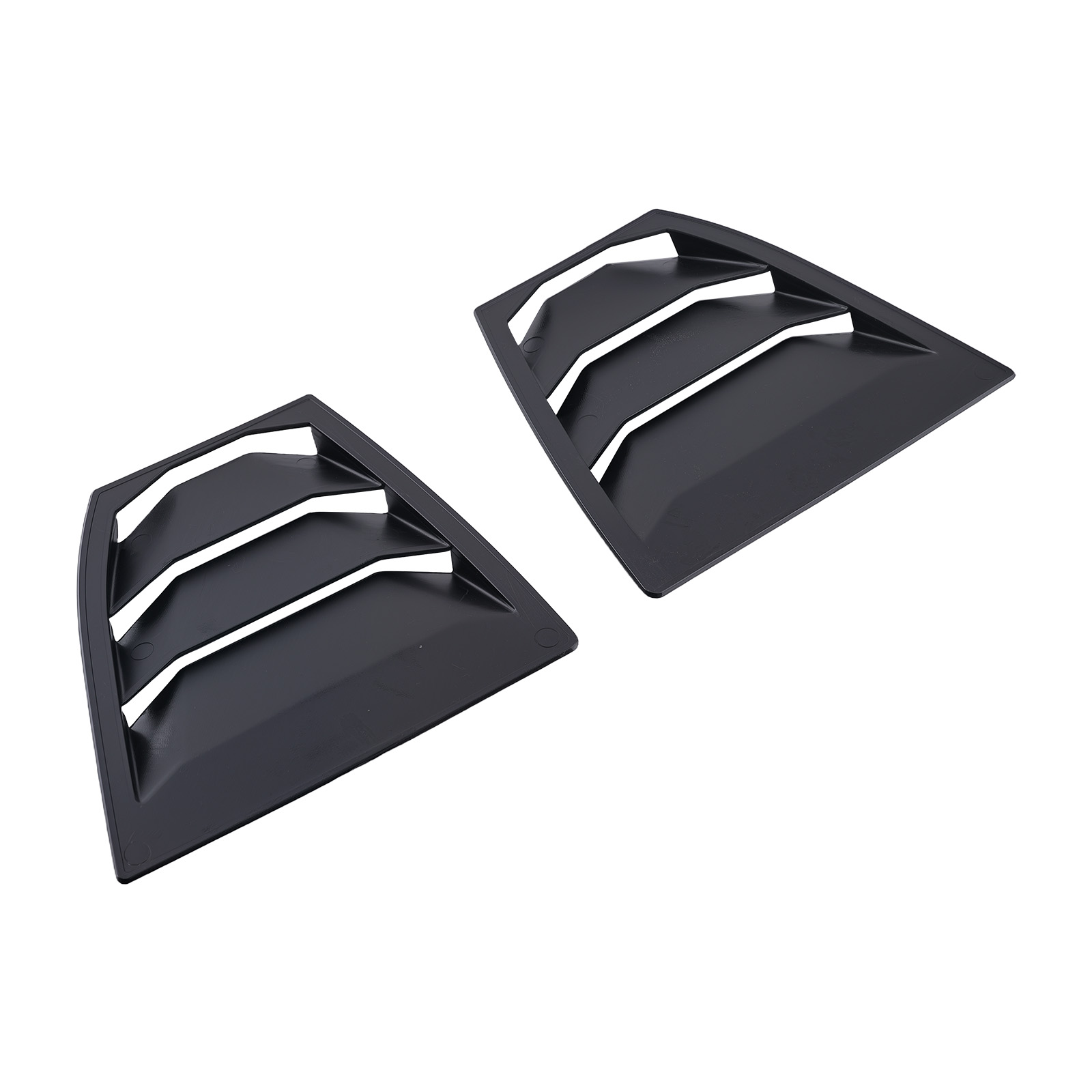Gloss Black Window Louvers for Mazda 3 Axela 2014-2018 ABS Side Privacy