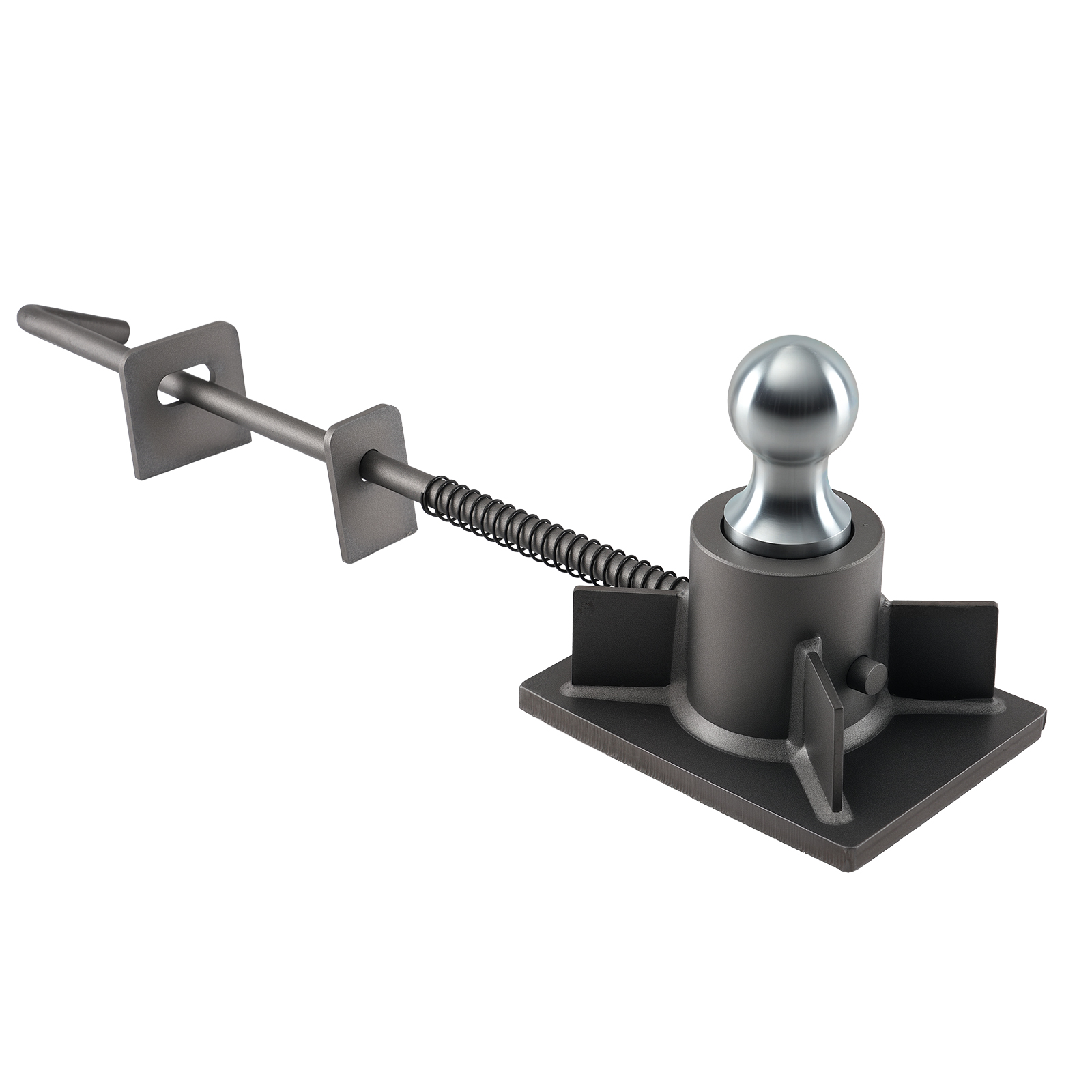 Steel Bed Gooseneck Hitch Ball for Universal Flatbed GNRK1500 Heavy Duty