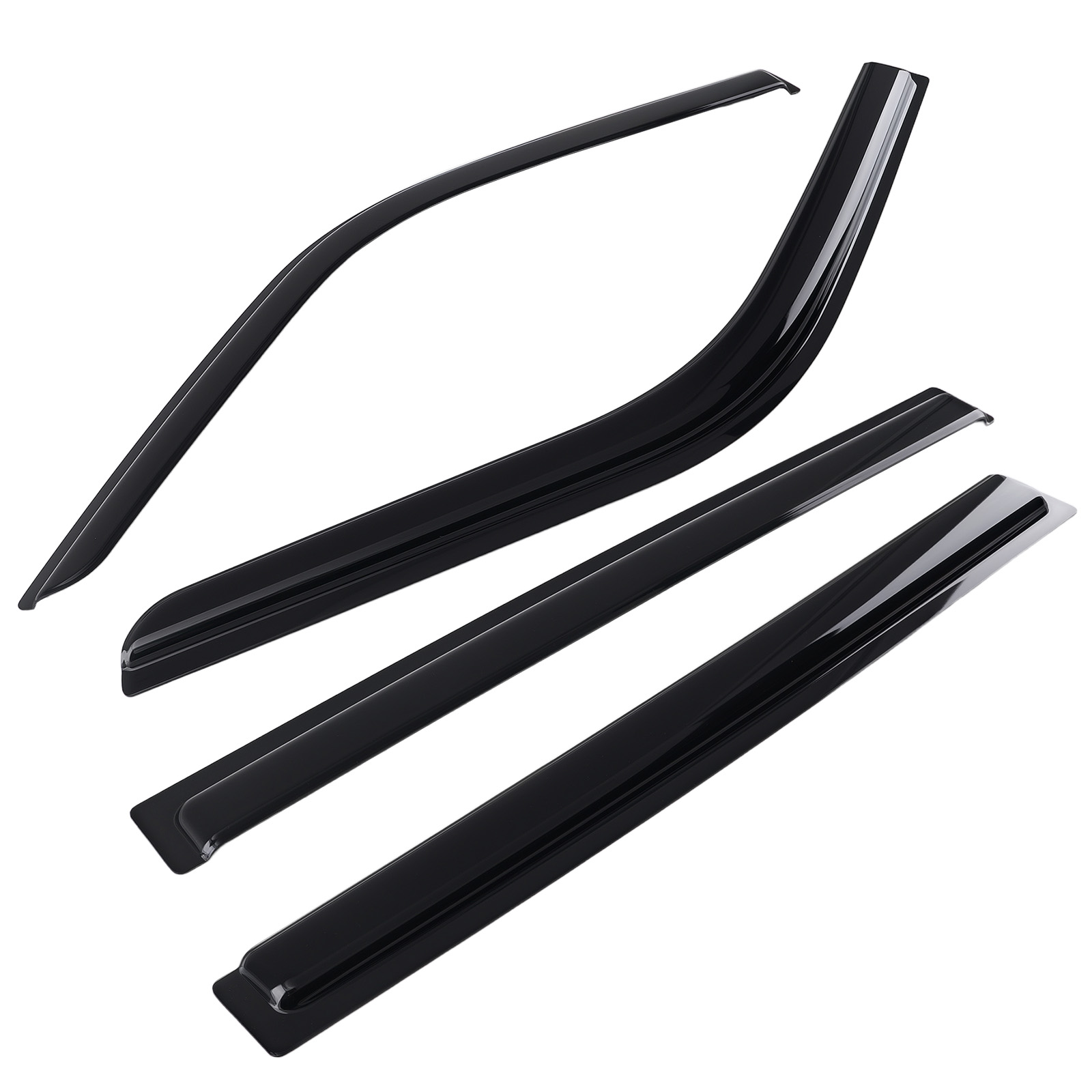 Outside Mount Window Visors for Ford F250 F350 F450 Super Duty 1999-2016