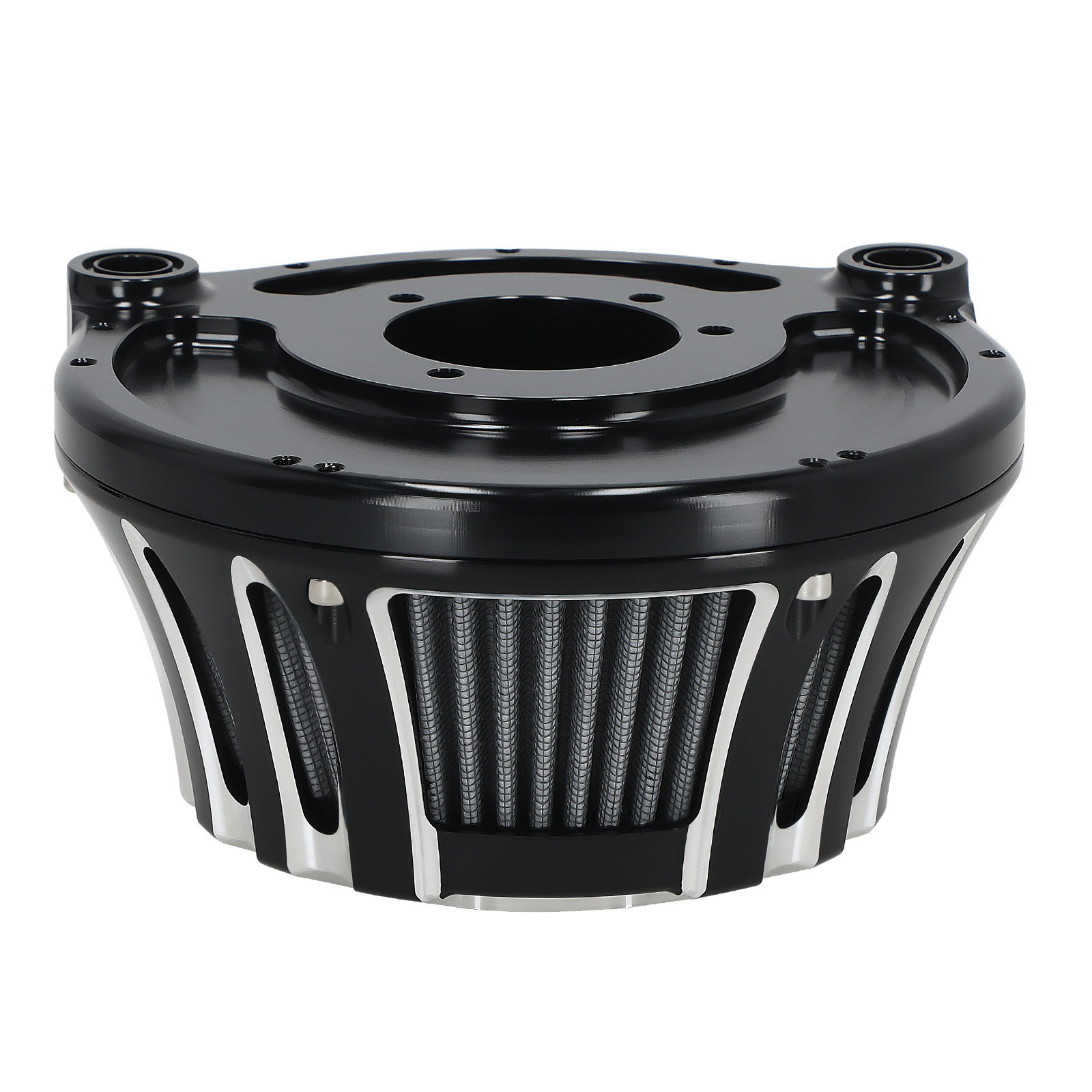 Air Filter Cleaner Set For Harley Dyna 2000-17 Softail 2000-15 Touring 2000-2007