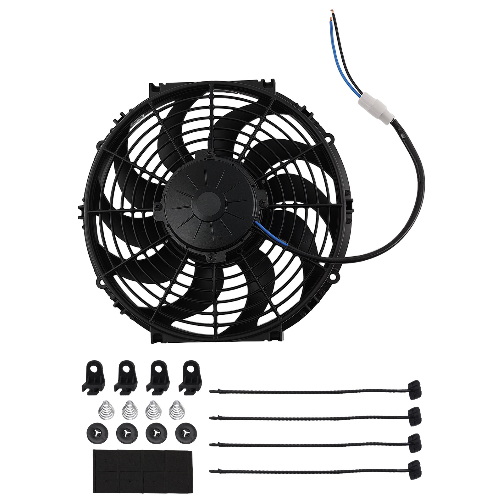Electric Radiator Cooling Fan Assembly 12