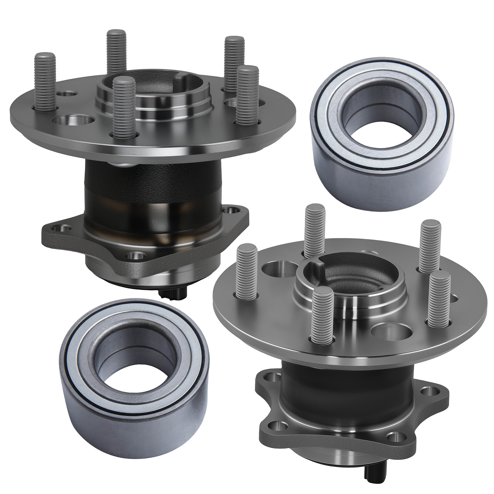 Rear Wheel Hub Bearing Front Wheel Bearing for Toyota Camry 2004-2011 4WD ABS