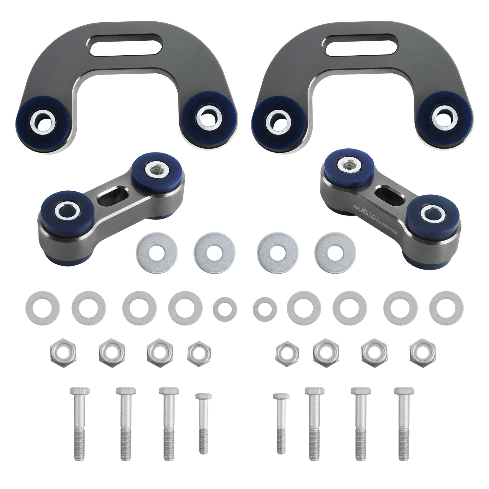 Rear Control Arm +Lateral Link + Sway Bar Link Set for Subaru Impreza 1993-2007
