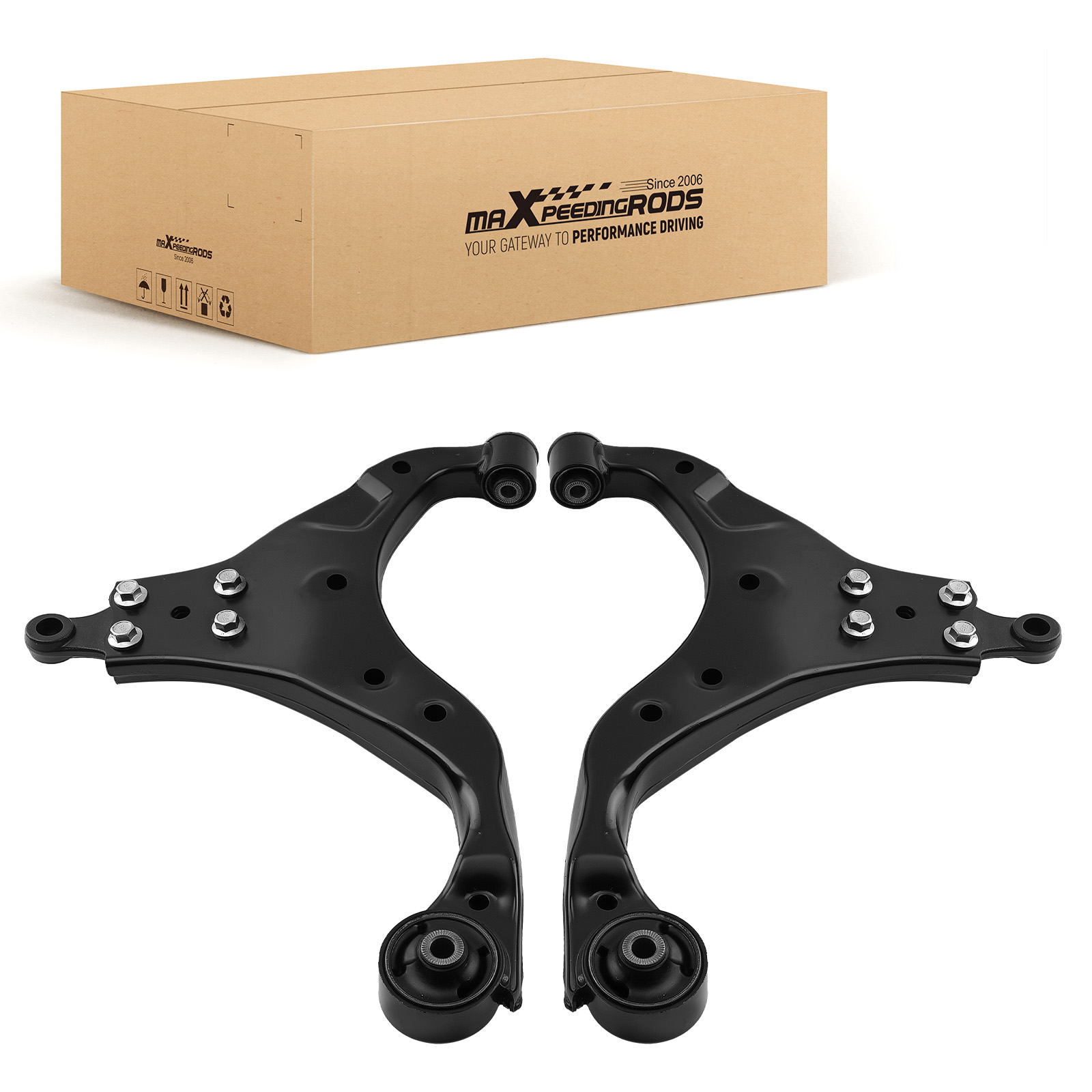 2x Front Lower Control Arms For Hyundai Tucson Sportage 05-10 K641338 K641339