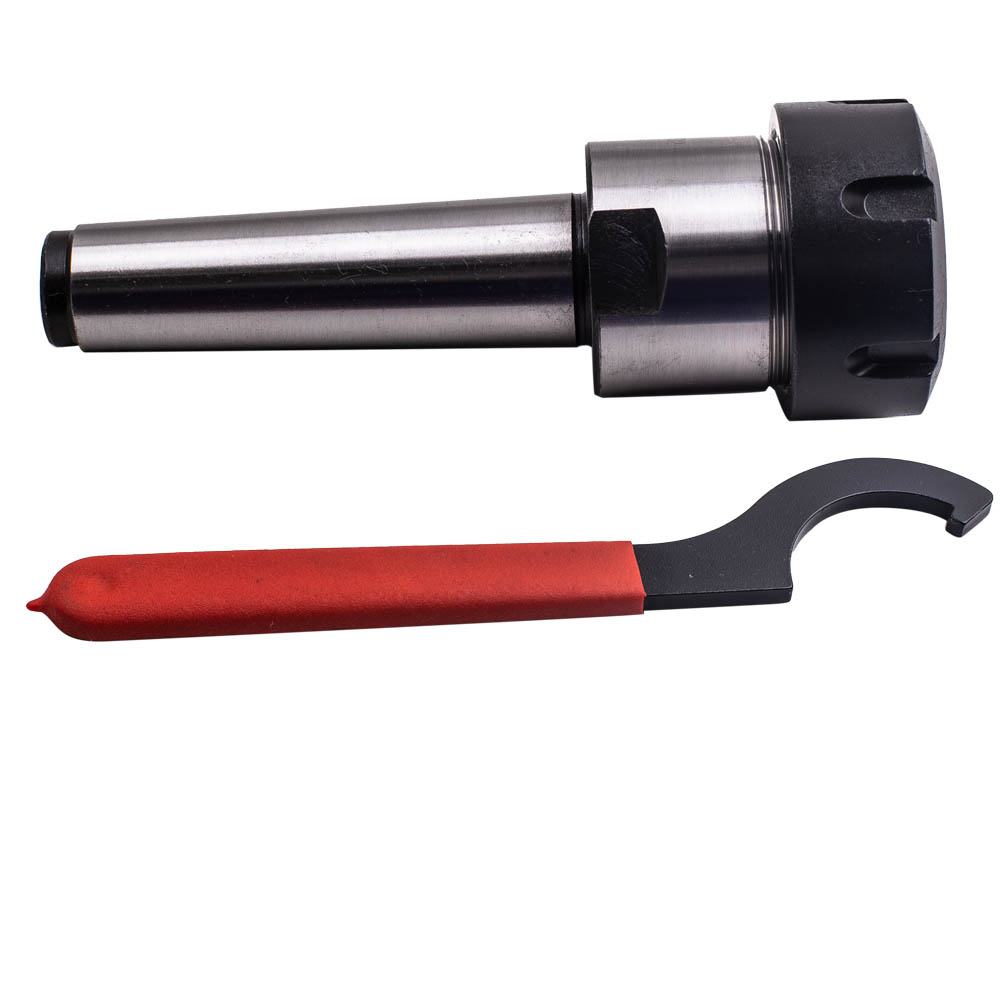 Precision ER32 Collet Set MT3 Shank Chuck & Spanner W/ Box For Milling