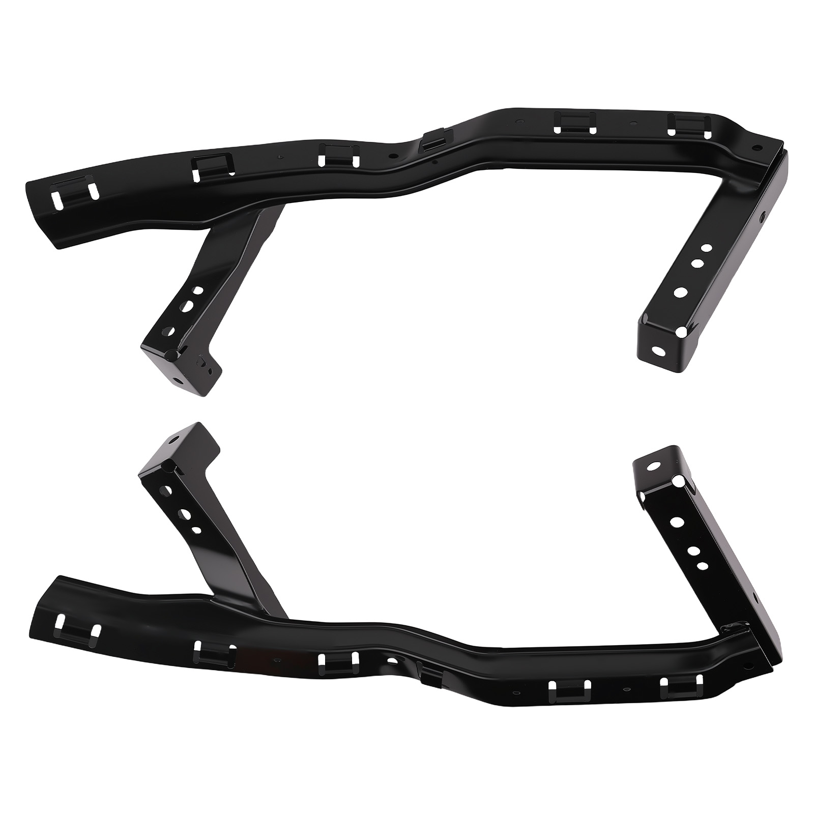 Pair Bumper Cover Support Rail for Honda Pilot 2016-2018 71145TG7A00 Left+Right