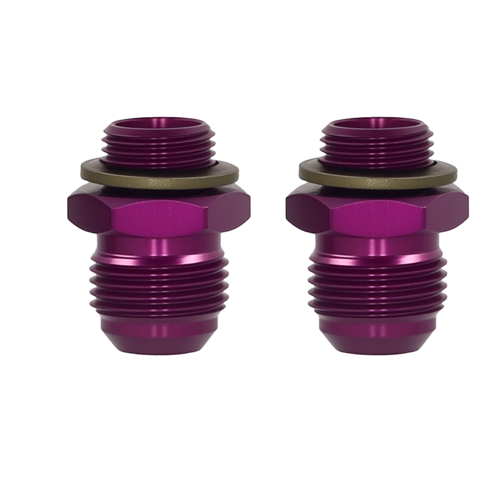 1x AN10 Oil Filter Sandwich Adapter Purple Aluminum Cooler for BMW B58 Engine