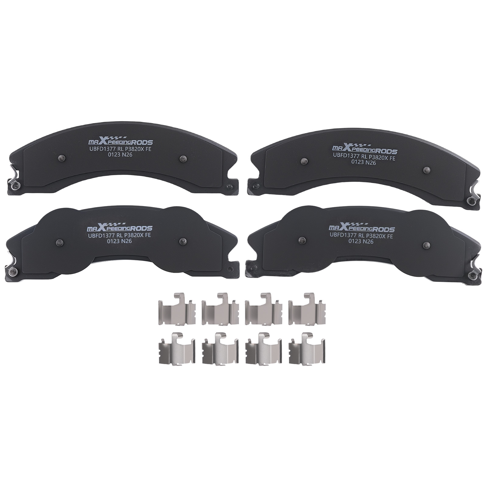 Front Left&Right Brake Rotors Brake Pads for Chevy Suburban 3500 HD 2016-2019