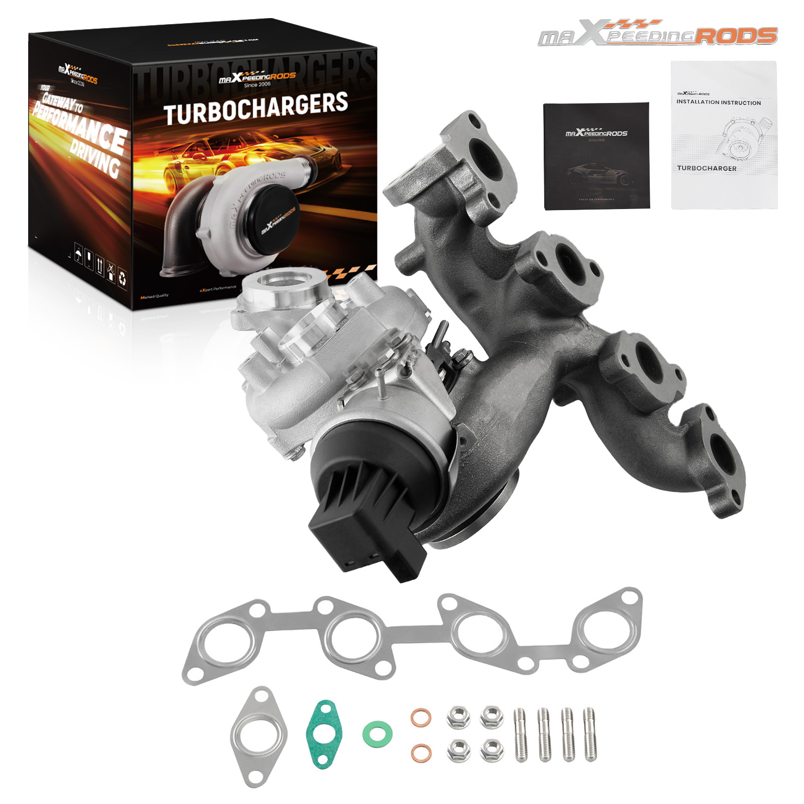 Turbolader for Audi A3 8P1 2.0 TDI VW Passat 3C2 Golf Jetta 2.0L BV43 Turbo NEW