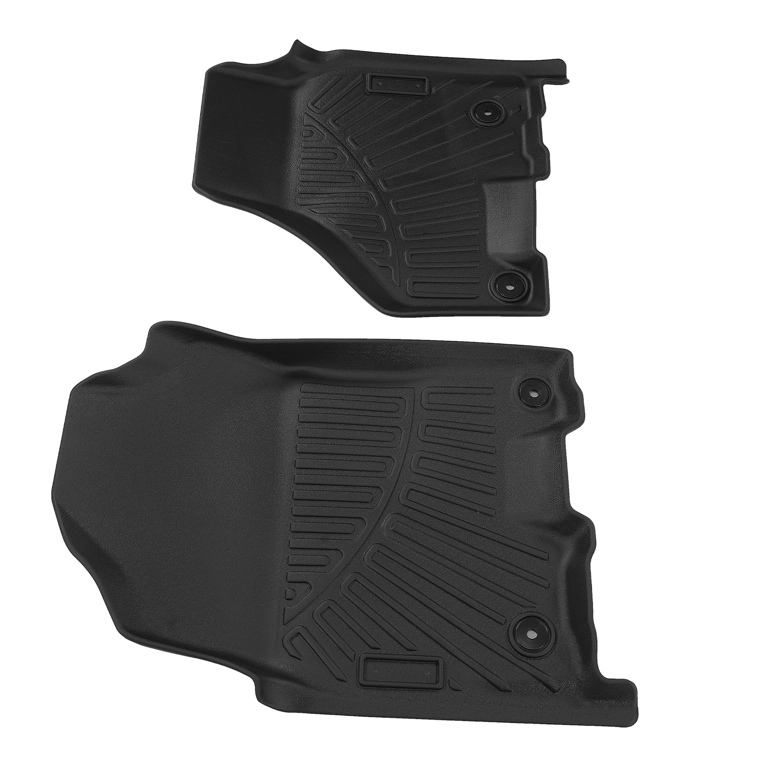 1st & 2nd Row TPE Floor Liner For Dodge Ram 1500/2500/3500 2013-2018 Rubber QME