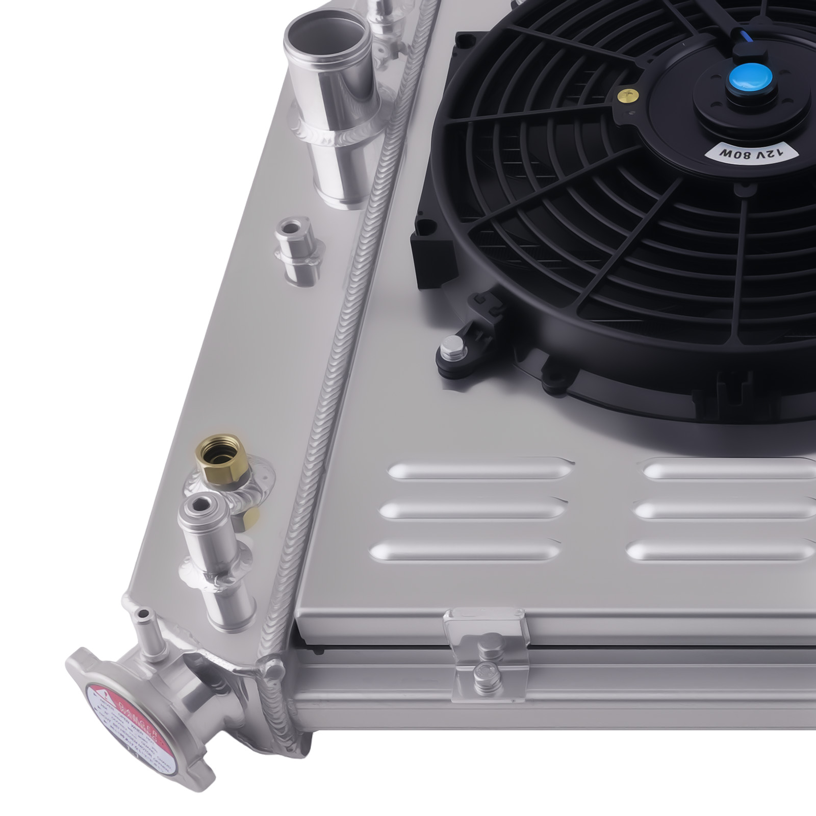 3-Row Engine Radiator Shroud Fan for Pontiac Firebird 5.0L 1985-1986 MC951