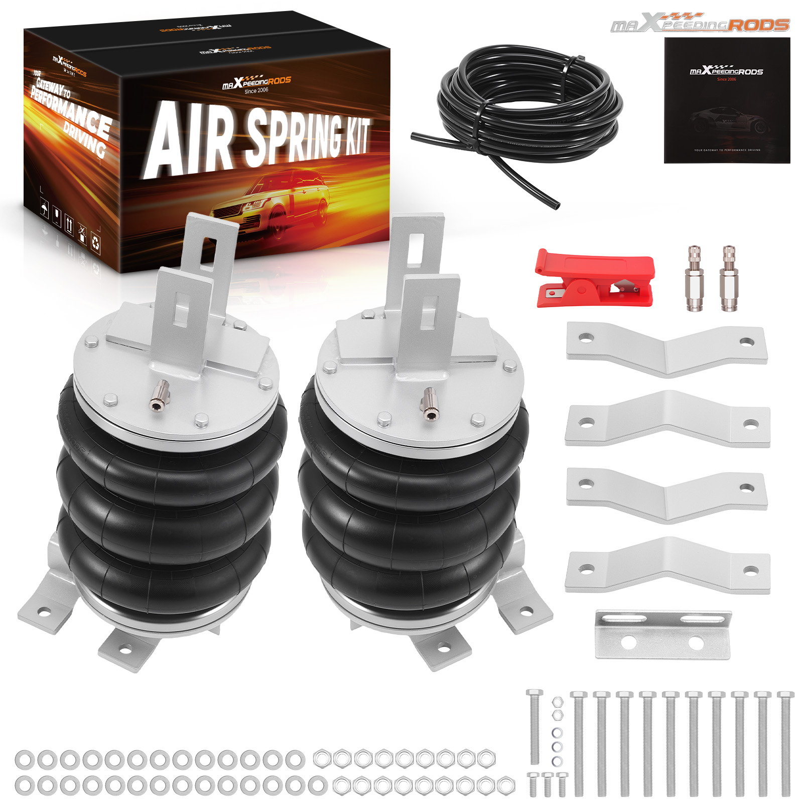 Air Ride Installation Kit for Dodge RAM TRX 4x4 Rear Suspension Heavy Duty