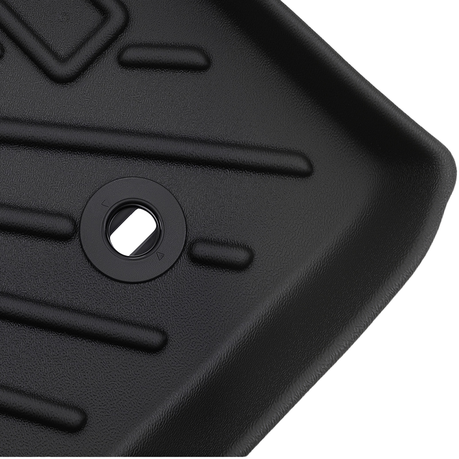 Floor Mat for Subaru Solterra/Toyota bZ4X 2023-2025 Black TPE All-Weather