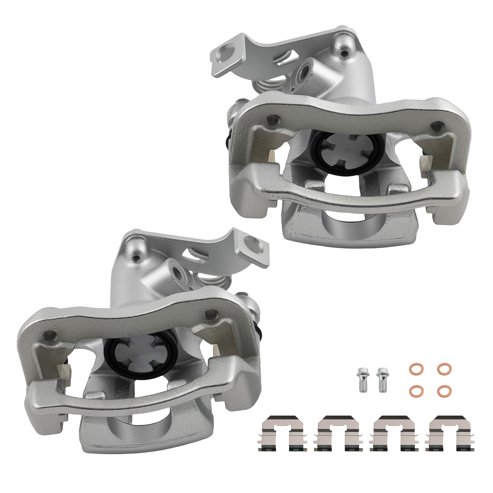 Rear Disc Brake Calipers w/Bracket for Dodge Attitude 2012-2014 19B6793 19B6792