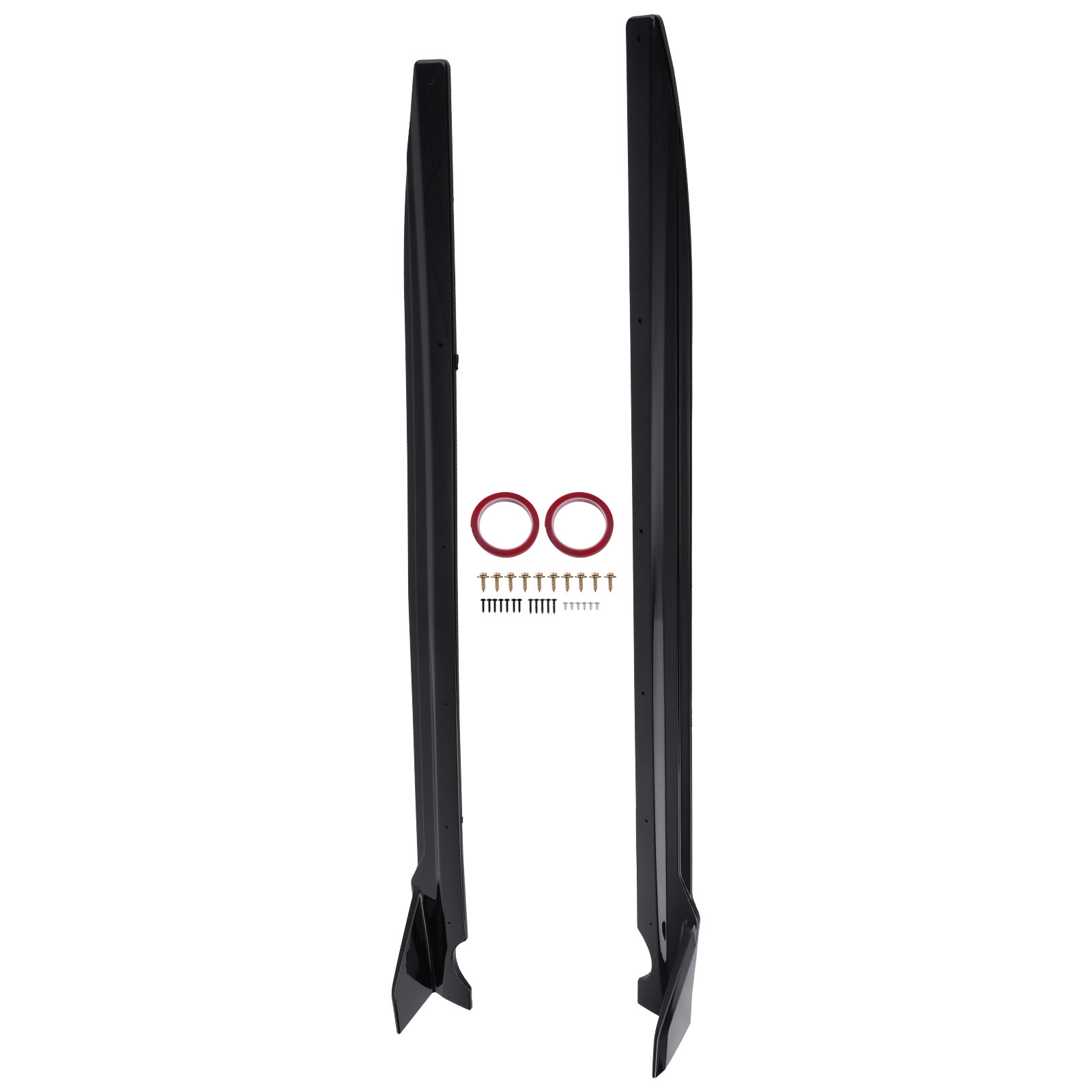 Side Skirt Kit Extension Panel for BMW X5 G05 M Sport 19-2025 Black ABS Plastic