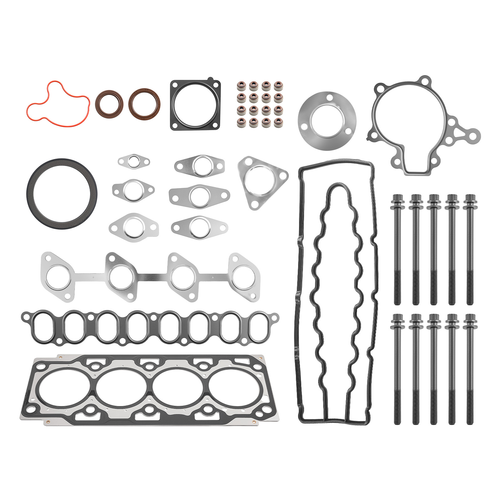 Head Gasket Repair Kit + Bolts for Great Wall V200 X200 4D20 Diesel 2011-on