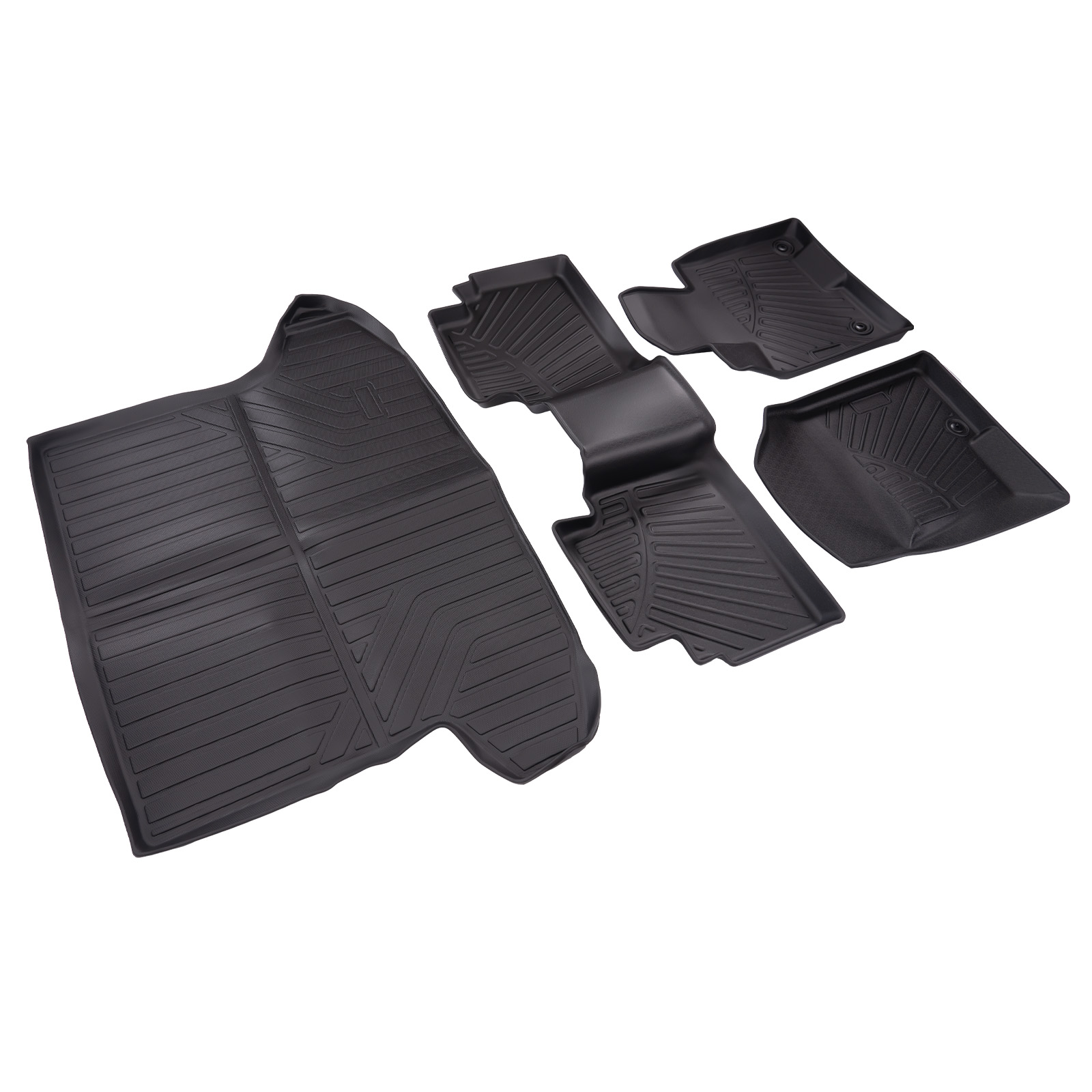 3D Floor Mats & Cargo Liner Full Cover fit for Hyundai Tucson 2022-2025 Black
