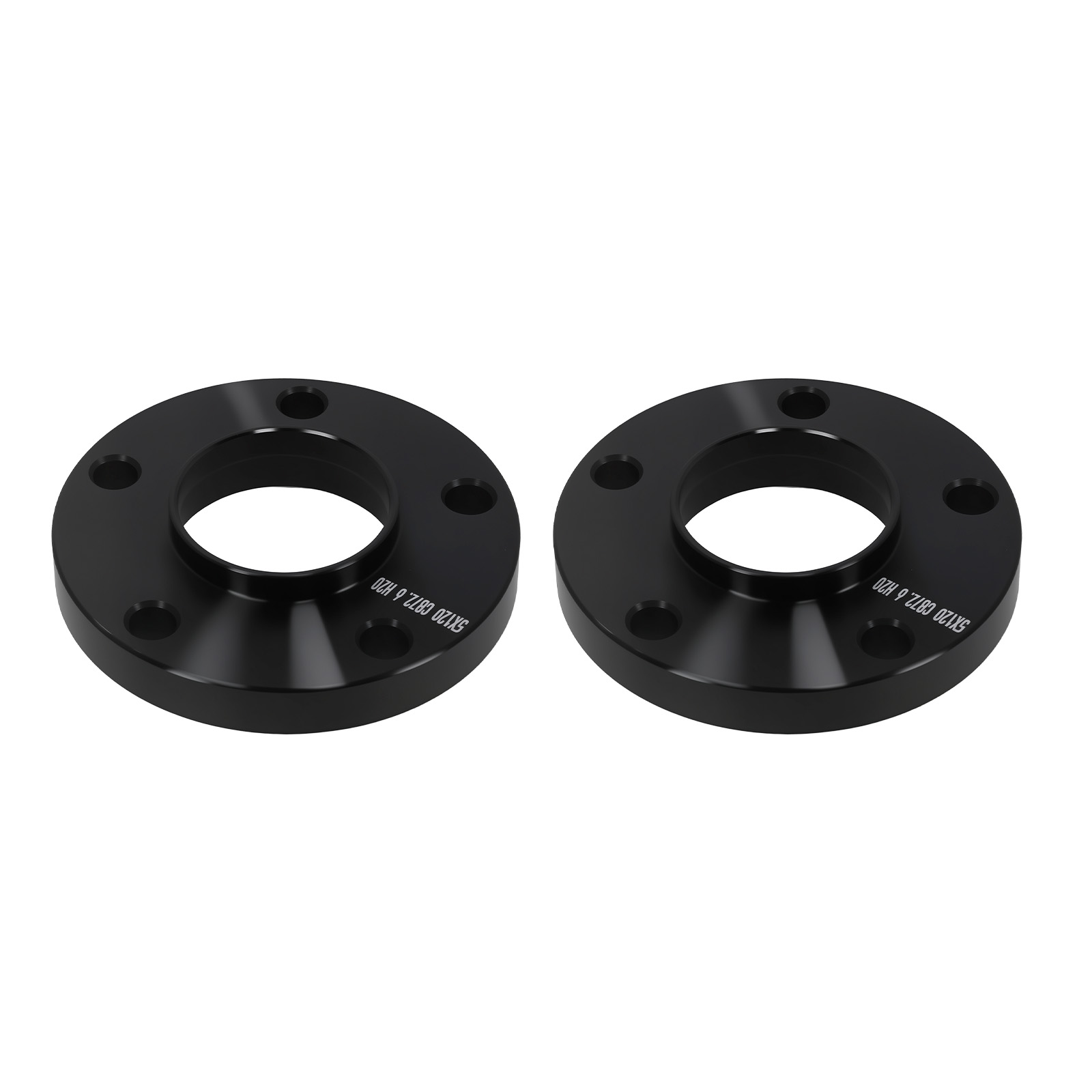 20mm Distanzscheibe 5x120 for BMW 5er E60 560L M5 M560 72.6mm M12x1.5 Alu