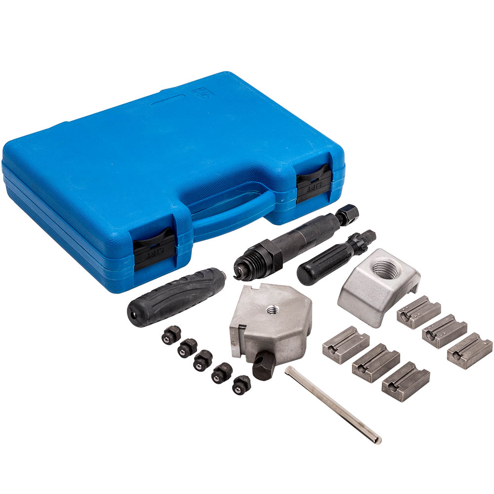 Hydraulik Bördelgerät Bremsleitung Bördelwerkzeug Bördeln Werkzeug Satz 18-tlg