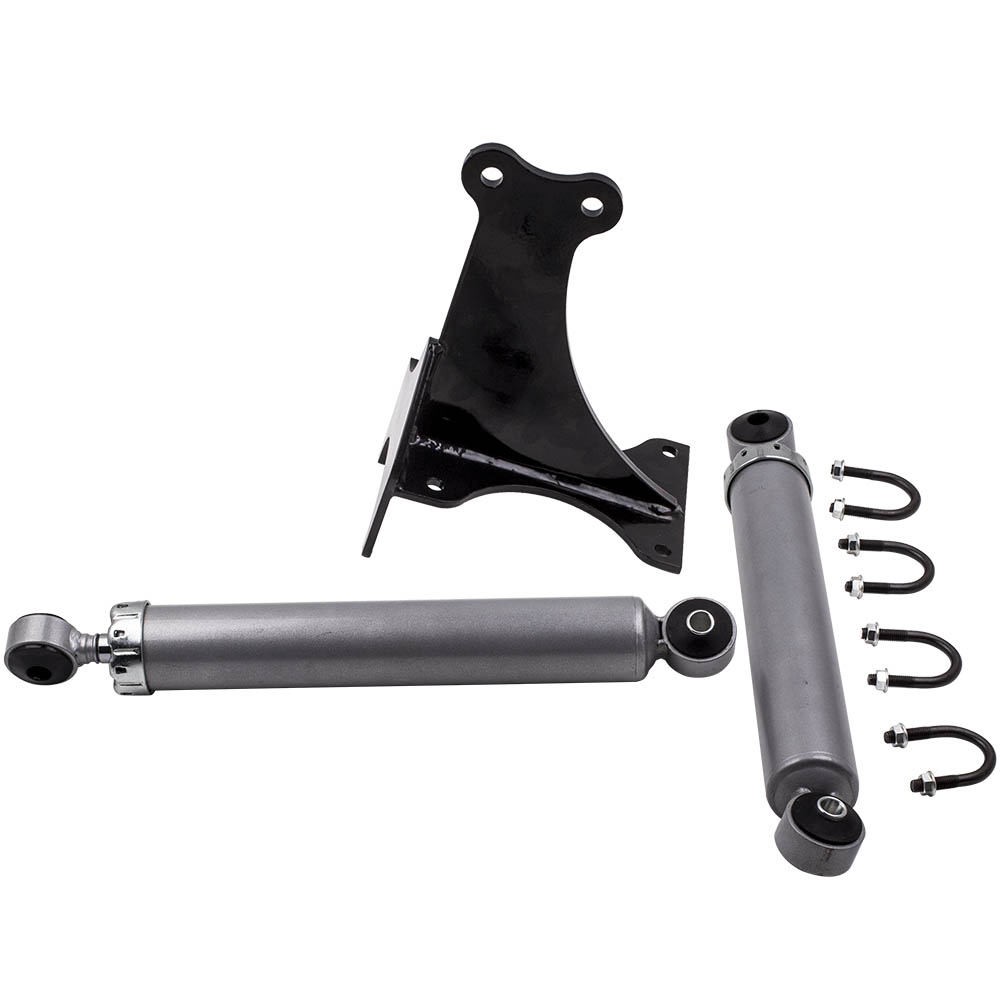 Dual Steering Stabilizer Shocks Fit Ford F250 F350 Super Duty 20052017