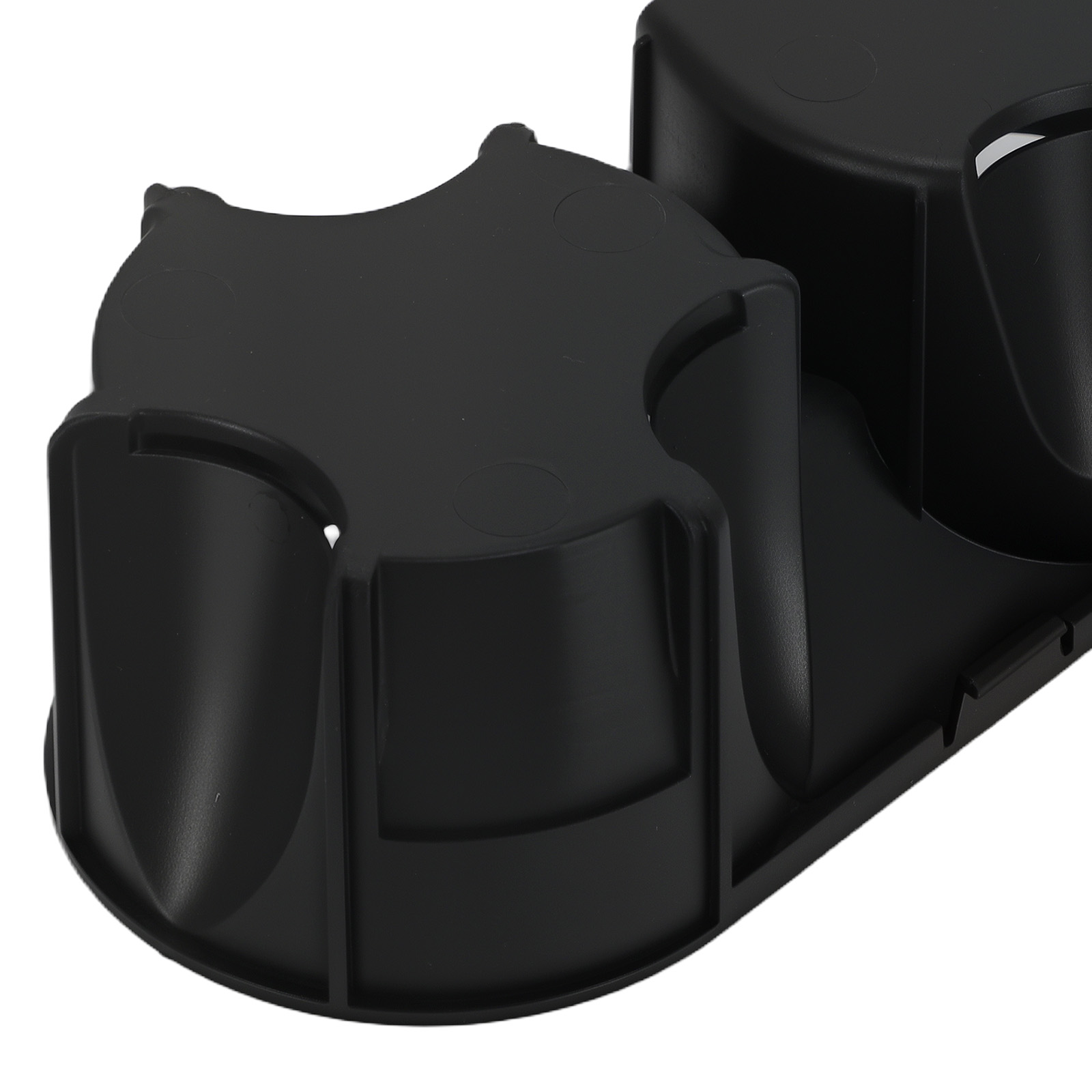 Black Water Cup Holder Console for Jeep Wrangler 2007-2010 1FH72XDVAA Front