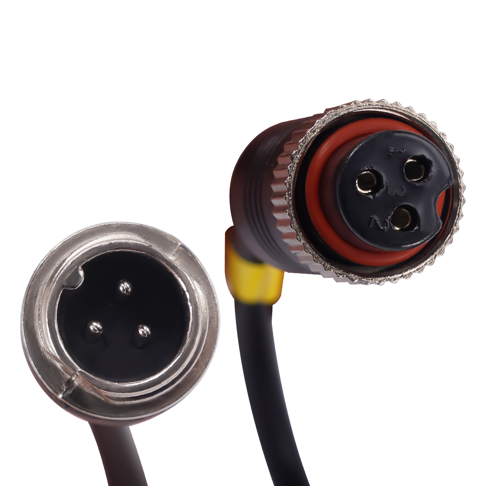 Pair 3FT Smoked Whip Lights LED RGB Antenna Chase w/Flag & Remote for UTV ATV