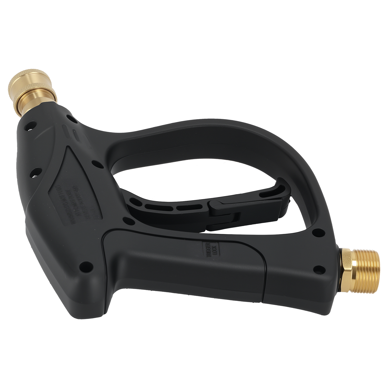 High Pressure Washer Spray Gun M22 14mm with 5 Spray Nozzle Tips Aluminum