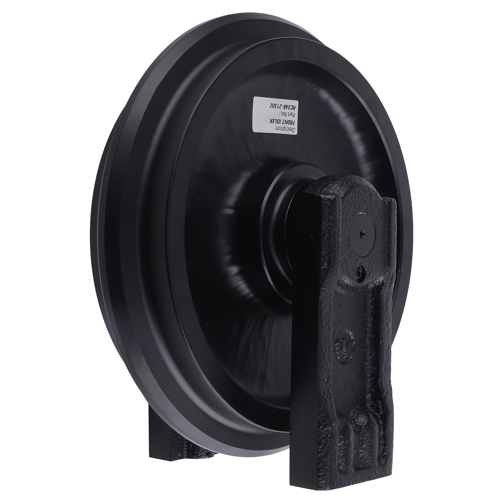 Track System Idler for Kubota KX71-3 U-25 RC348-21302 Front Wheel Black